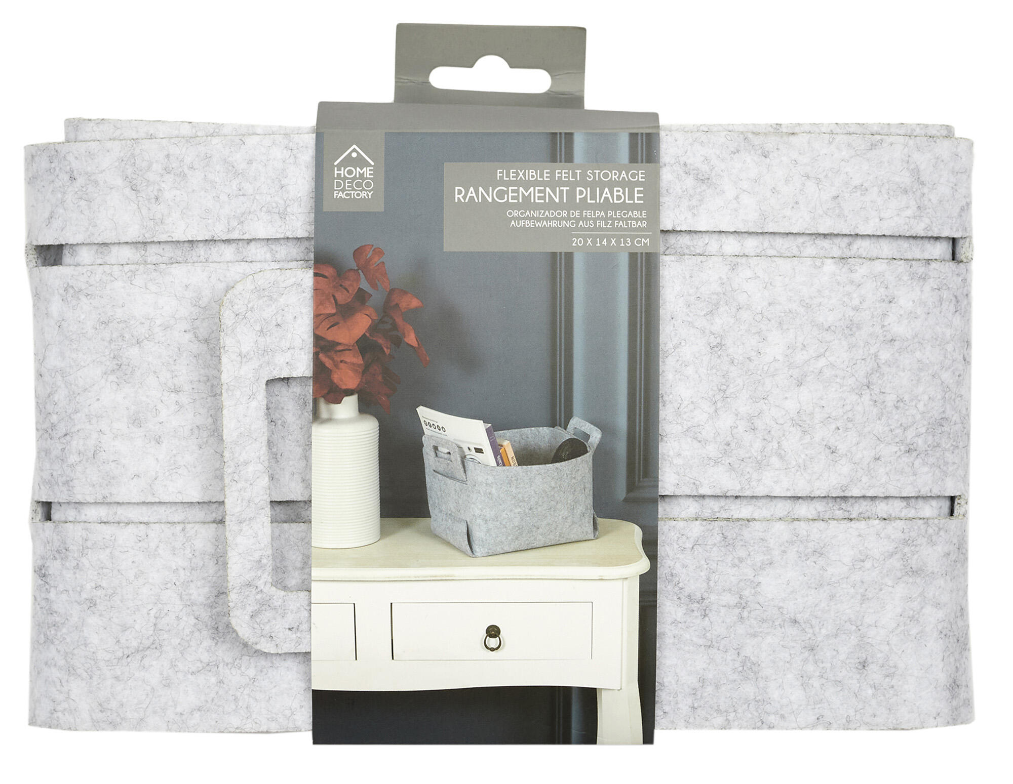 Caixa de arrumação dobrável 15X43X10CM - 5