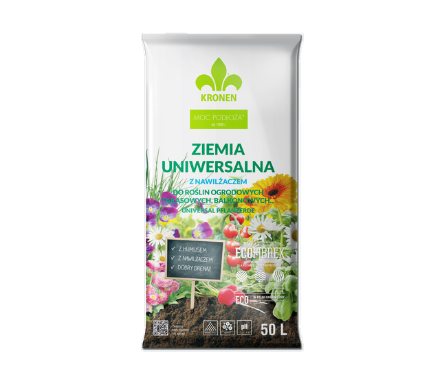 Ziemia uniwersalna 50l z nawilżaczem Kronen