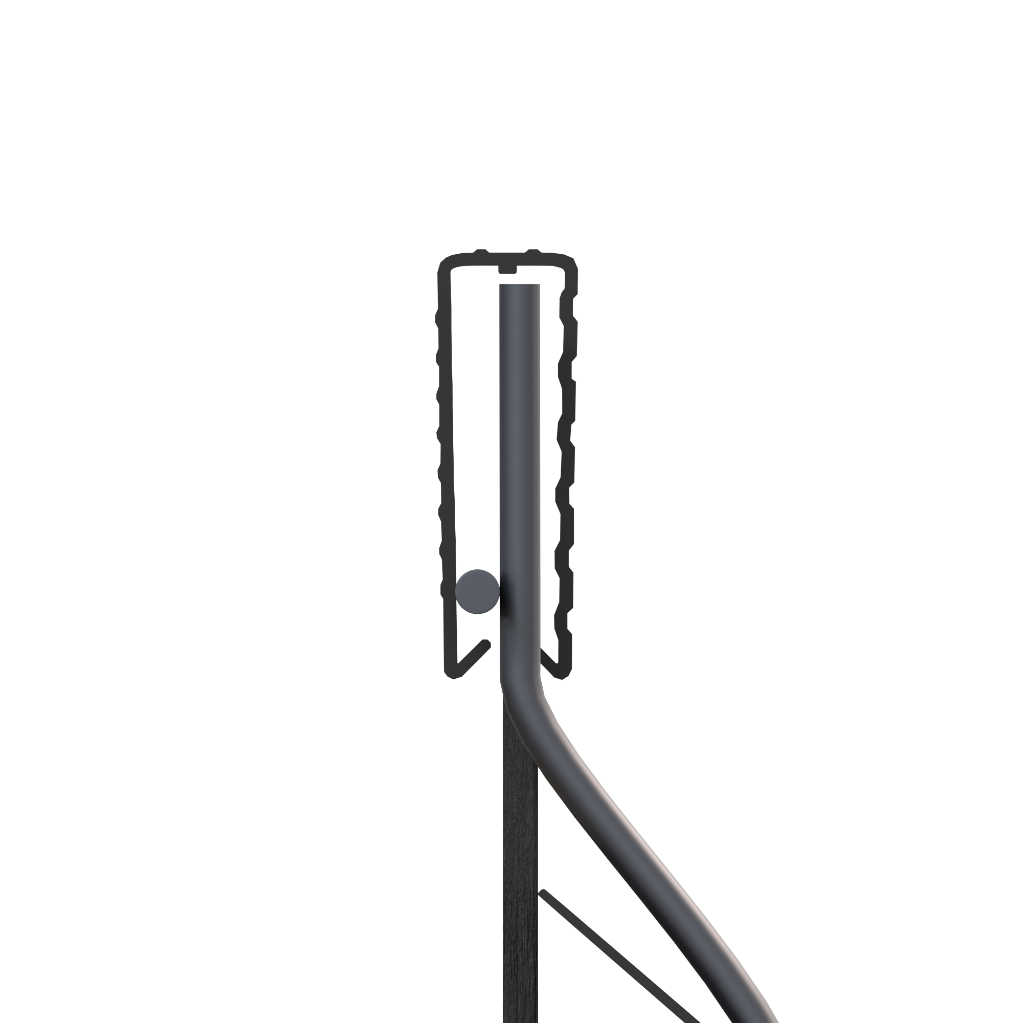 Kit lamelles occultantes rigides composite, H. 173m x L. 2.5m, gris foncé - 6