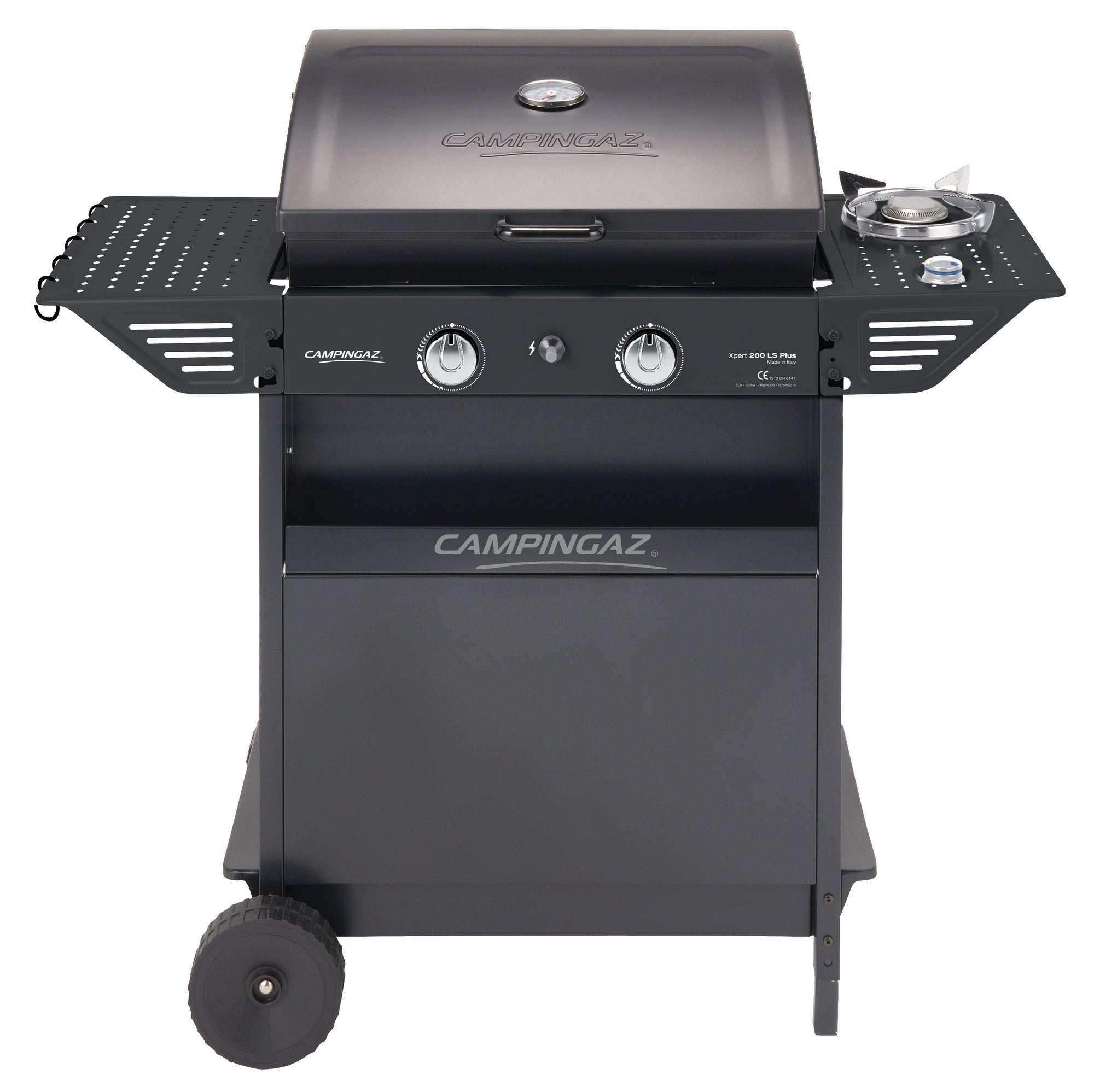 Barbacoa de gas campingaz xpert 200 ls plus - rocky de 2 quemadores y 8.2 kw de potencia recomendado para más de 10 personas