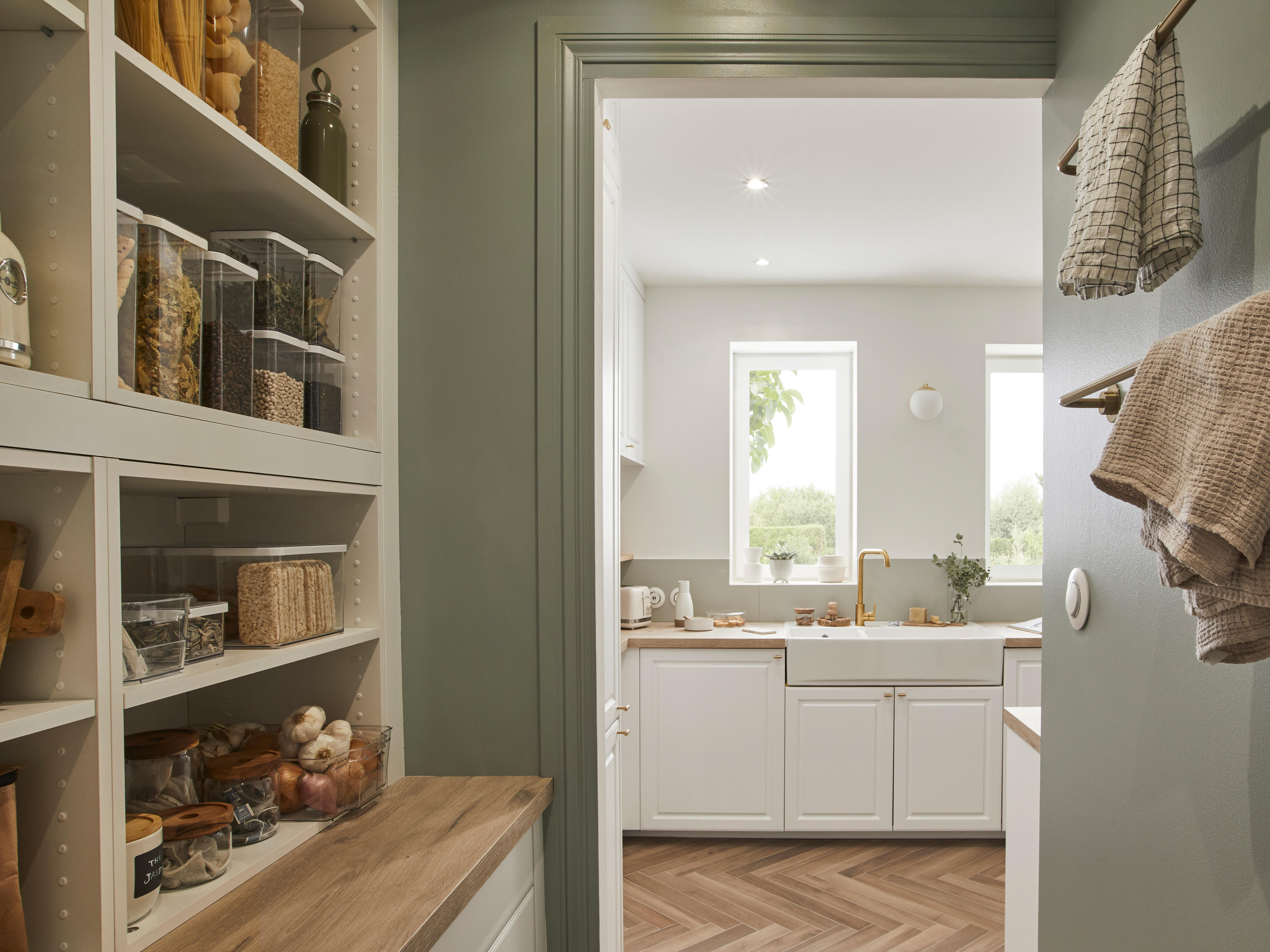 Caisson haut de cuisine DELINIA ID blanc H.51.2 x l.60 x P.35 cm - 5