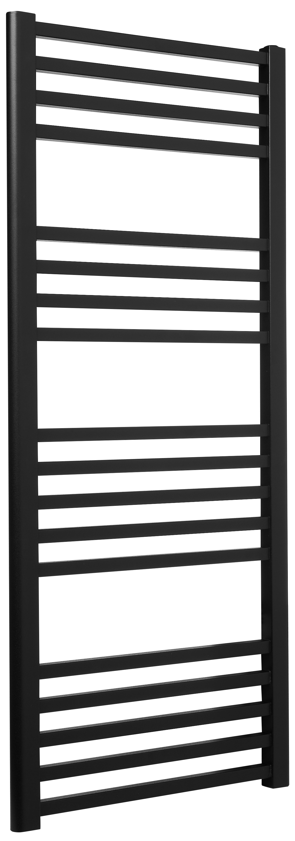 Grzejnik łazienkowy LUX 120x50 cm 538W czarny mat LUXRAD