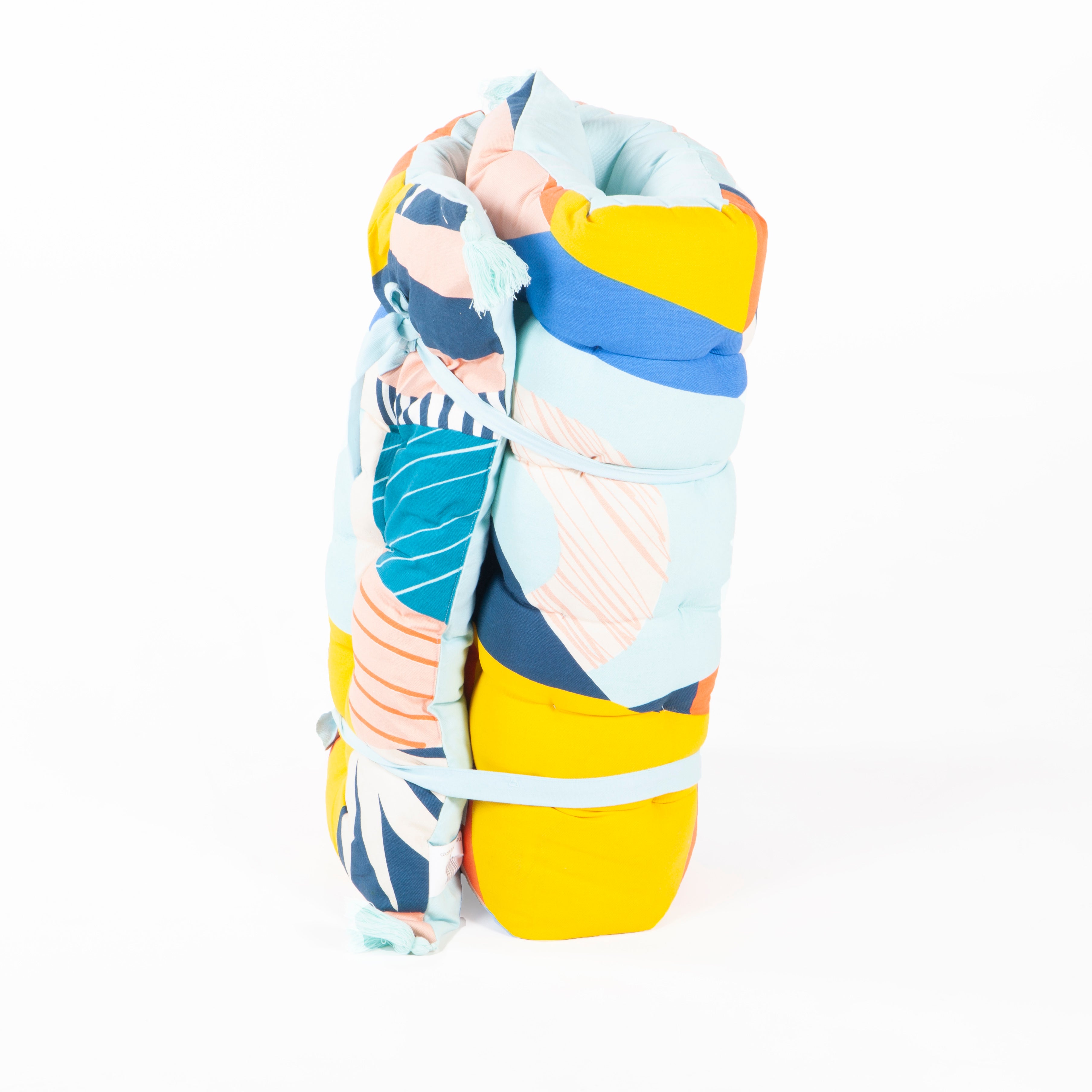 Futon Papercut, bleu l.120 x H.5 cm - 4