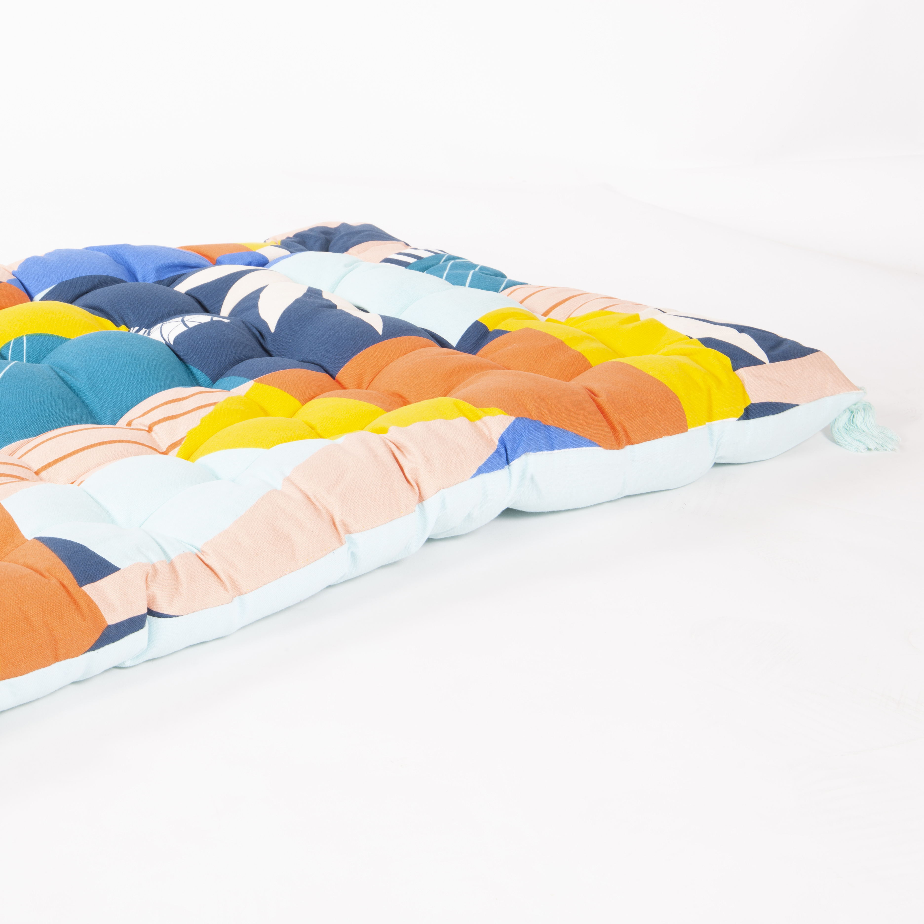 Futon Papercut, bleu l.120 x H.5 cm - 2