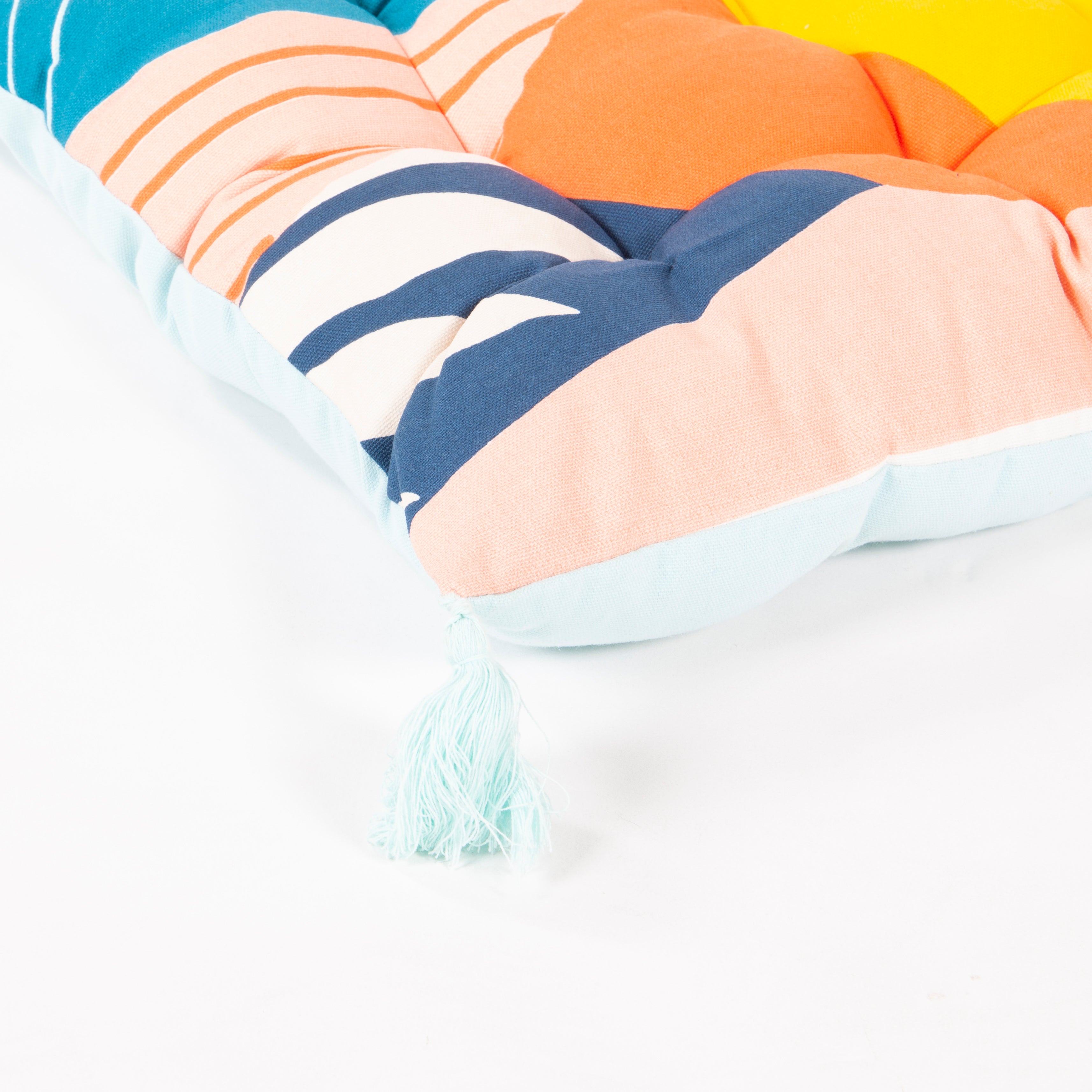 Futon Papercut, bleu l.120 x H.5 cm - 5