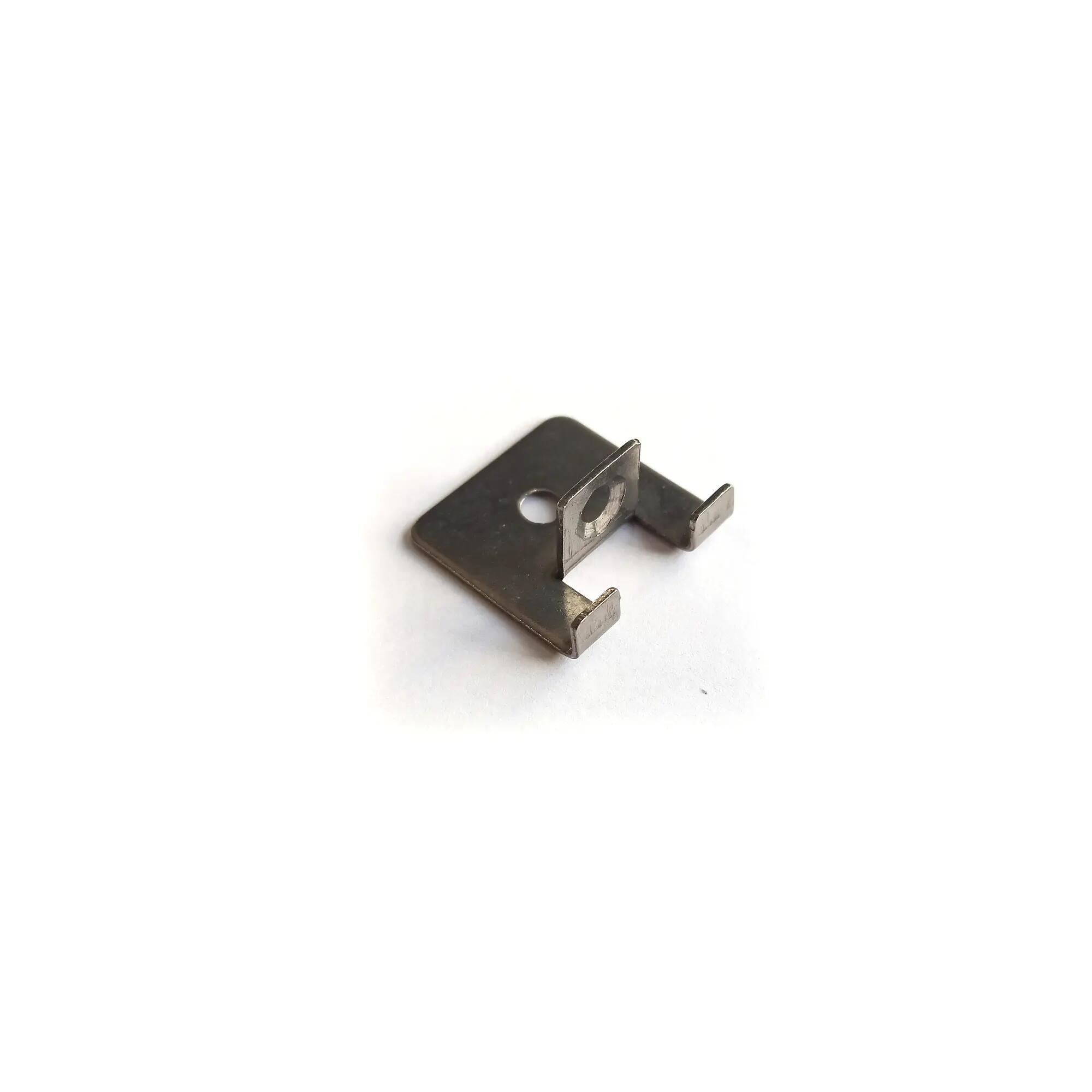 Clips de acero inoxidable terminación / inicio tarima