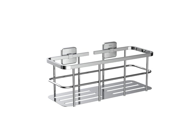 Organizador de ducha Adagio gris / plata 22x12x12 cm