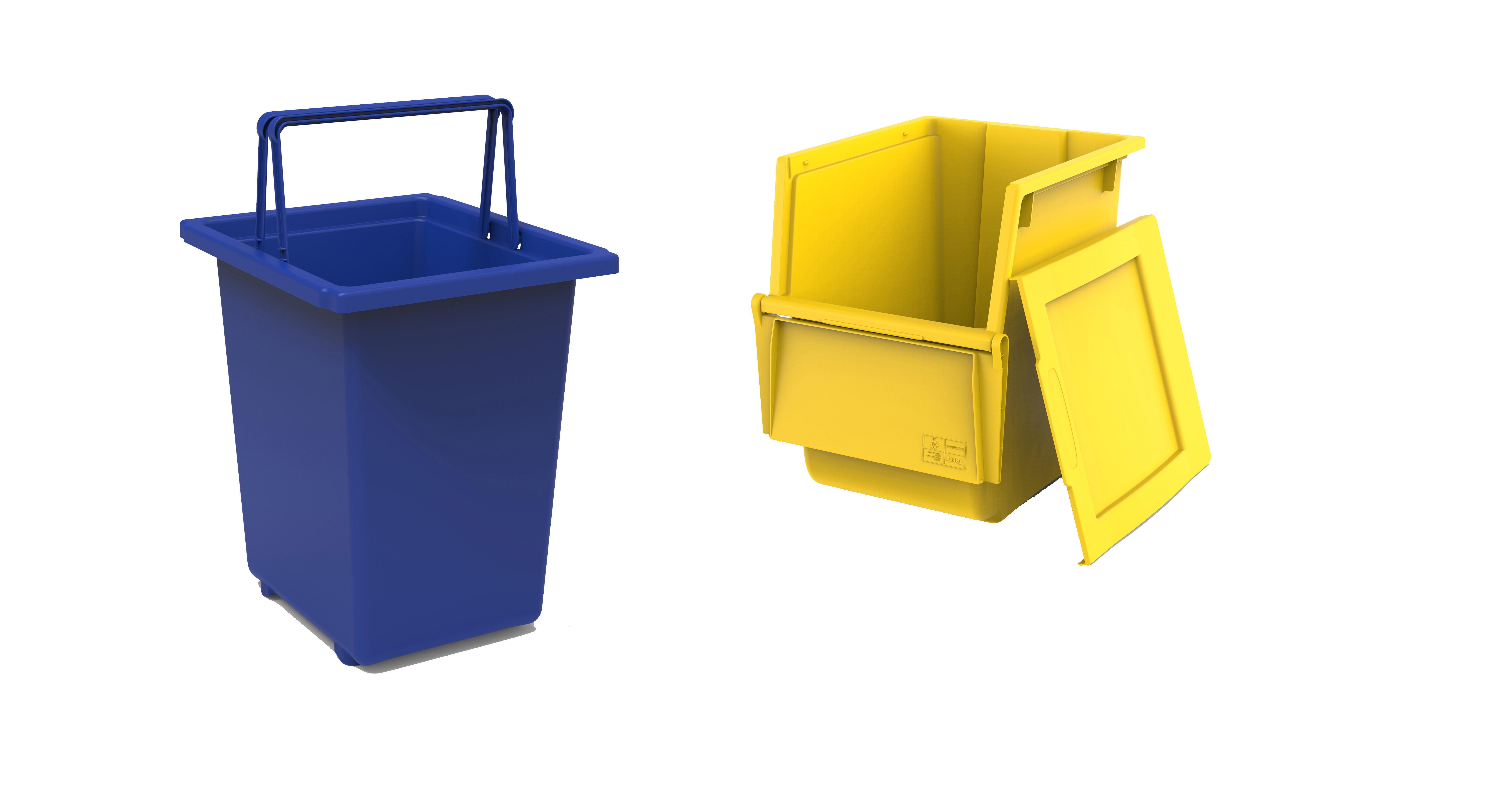 Bidone in polipropilene Ecoline 30 LT - 2