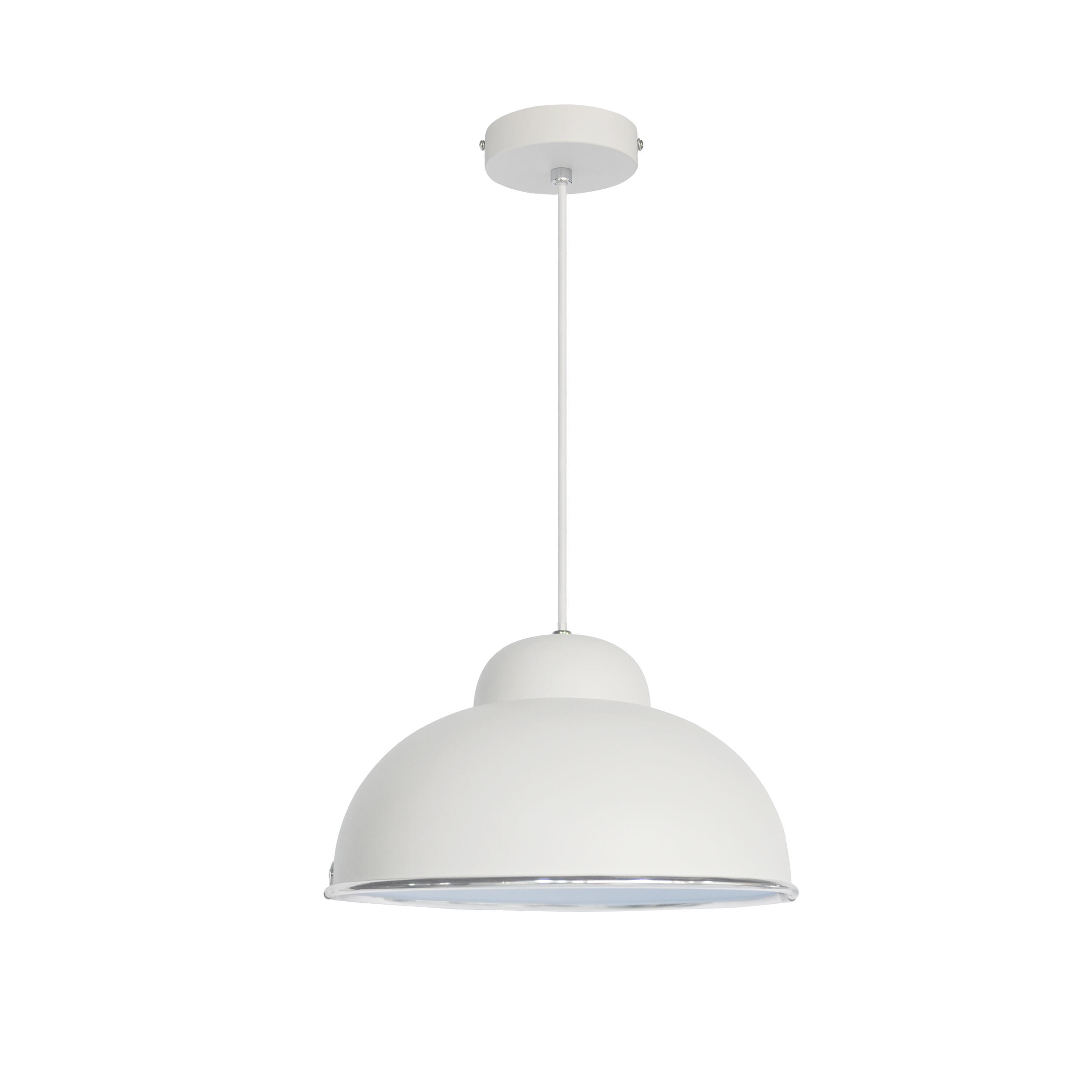 Suspension Farell fer, blanc, Diam.31.0 cm INSPIRE, E27 - 2