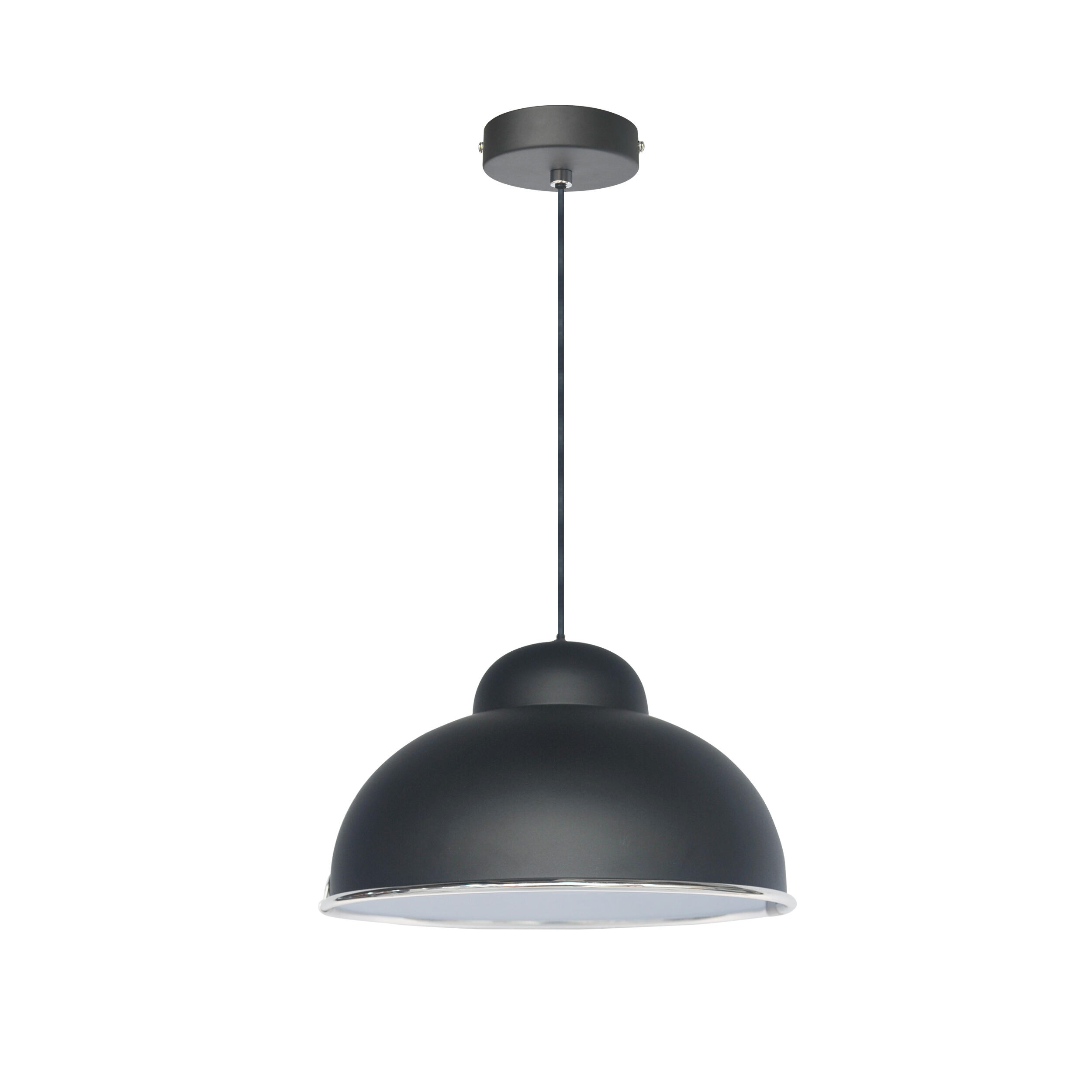 Suspension Farell, fer, noir, Diam.31.0 cm INSPIRE, E27 - 2