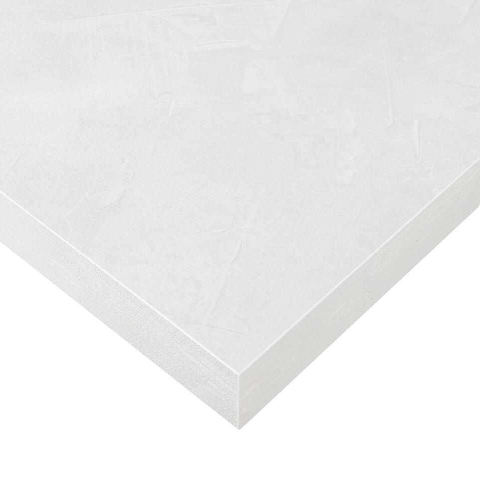 Plan de travail stratifié Béton Marqué Clair L.315 x P.65 cm, Ep.38 mm - 4