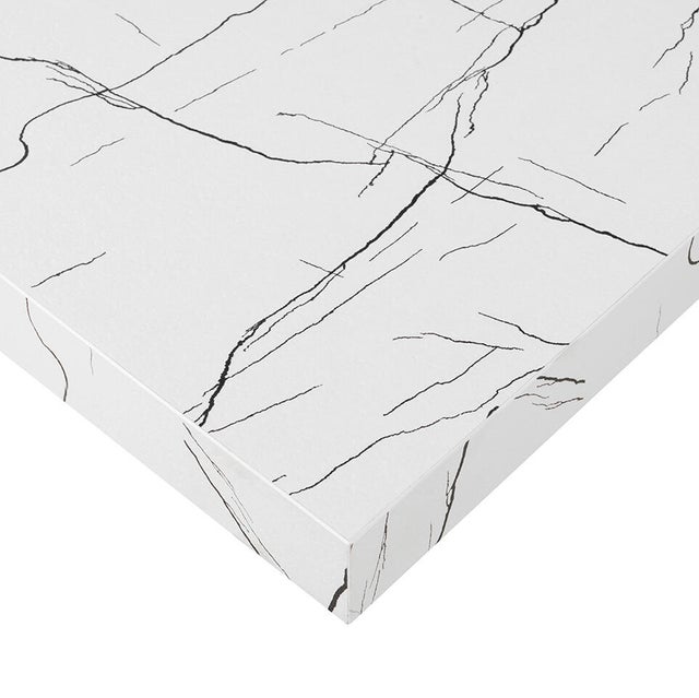 Plan de travail KONNECTO ASSEMBLAGE FACILE Marbre bianconero 188x65x3,8cm