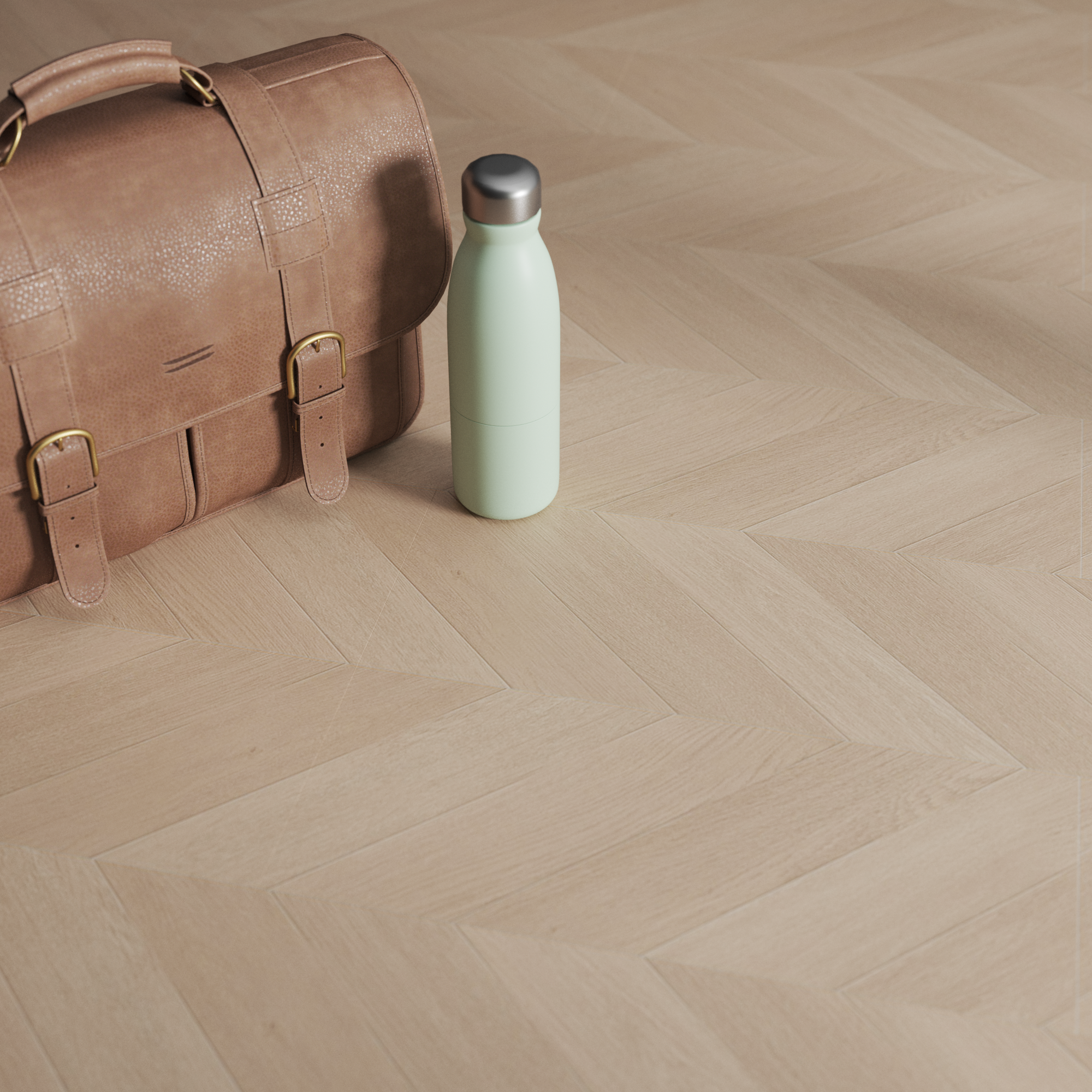 Lame PVC clipsable intenso ARTENS Daven effet bois naturel - 8