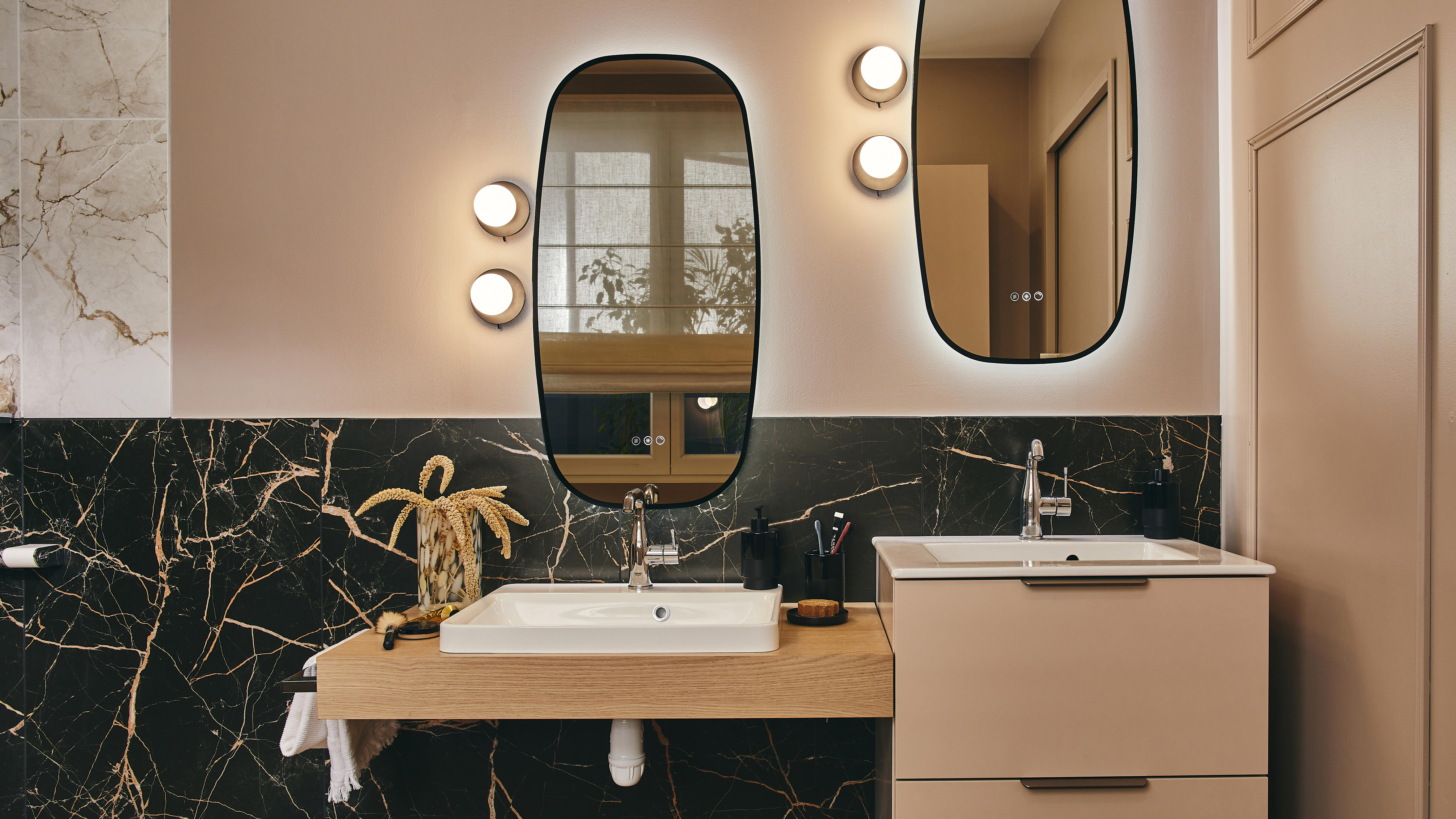 Piastrella da pavimento e rivestimento interno in gres porcellanato 60 x 120 cm rettificato smaltato nero opaco Blush traffico leggero (pei 1/5) Sp. 9 mm 1.44 mq - 8