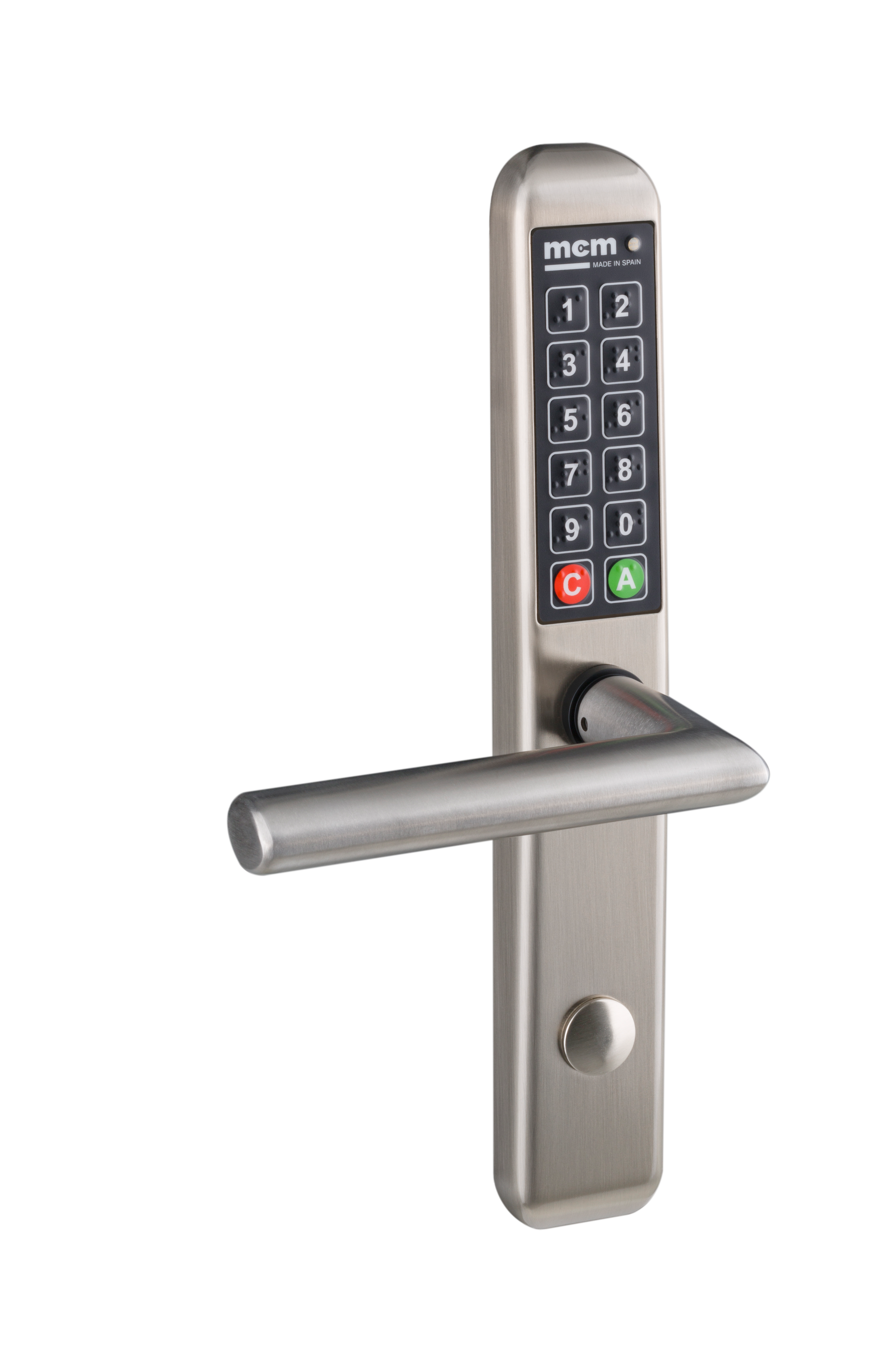 Manilla electronica puerta largo 60-80 teclado numérico