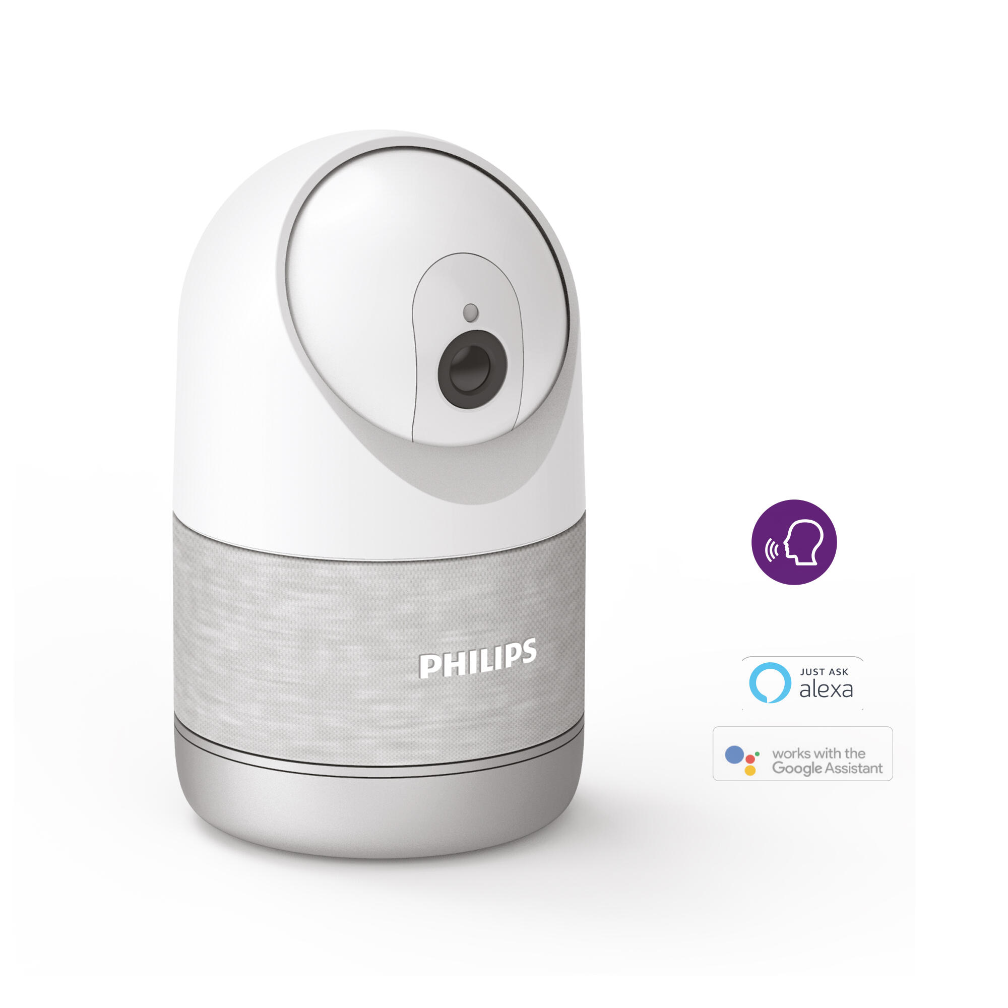 Caméra intérieure motorisée Welcomeeye look, Philips - 2