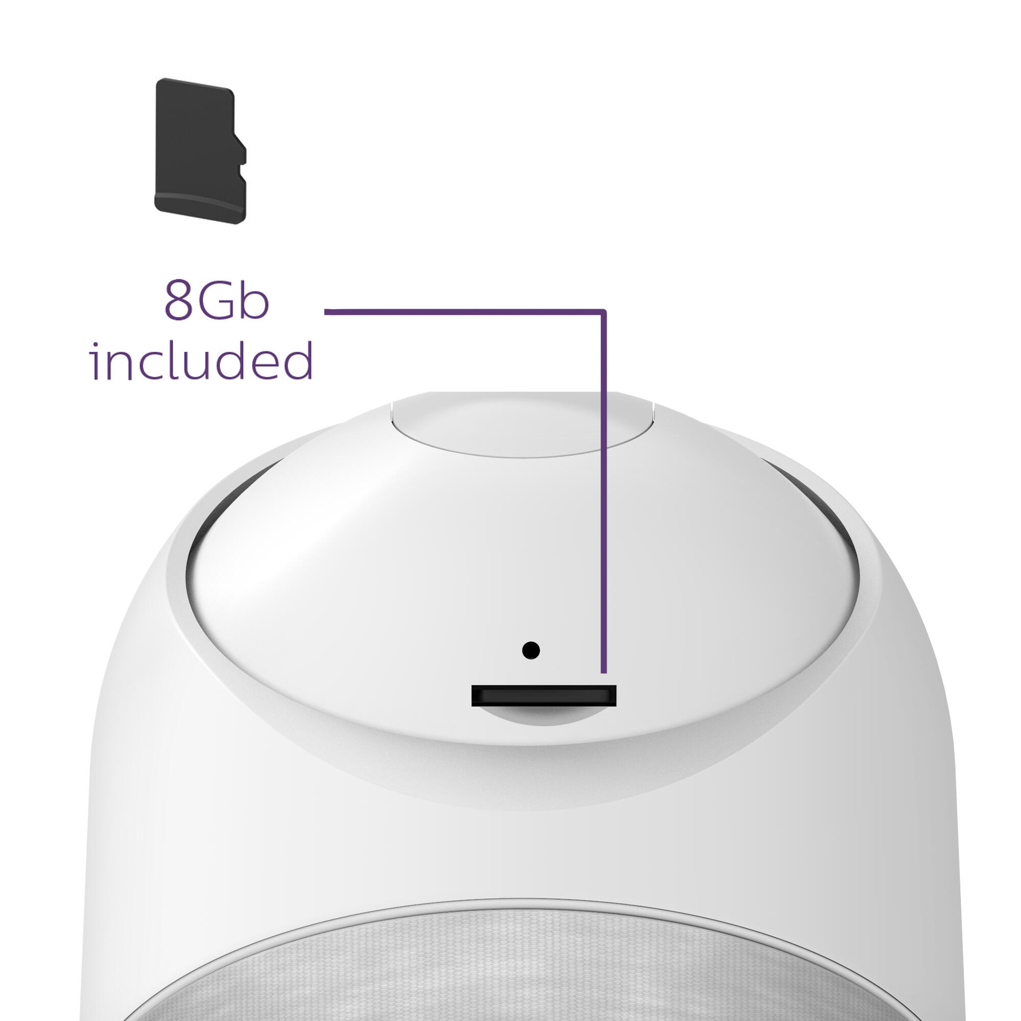 Caméra intérieure motorisée Welcomeeye look, Philips - 6