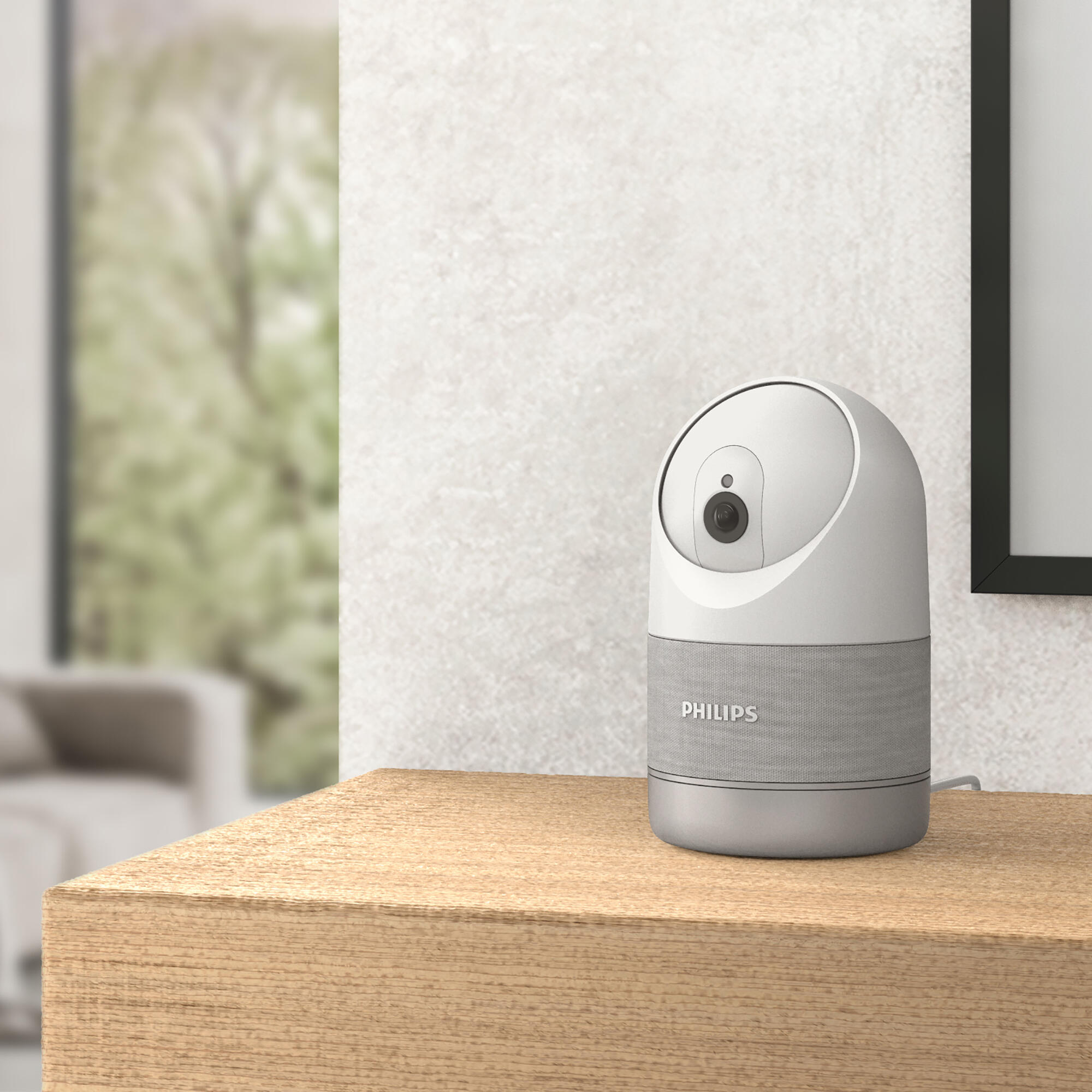 Caméra intérieure motorisée Welcomeeye look, Philips - 10