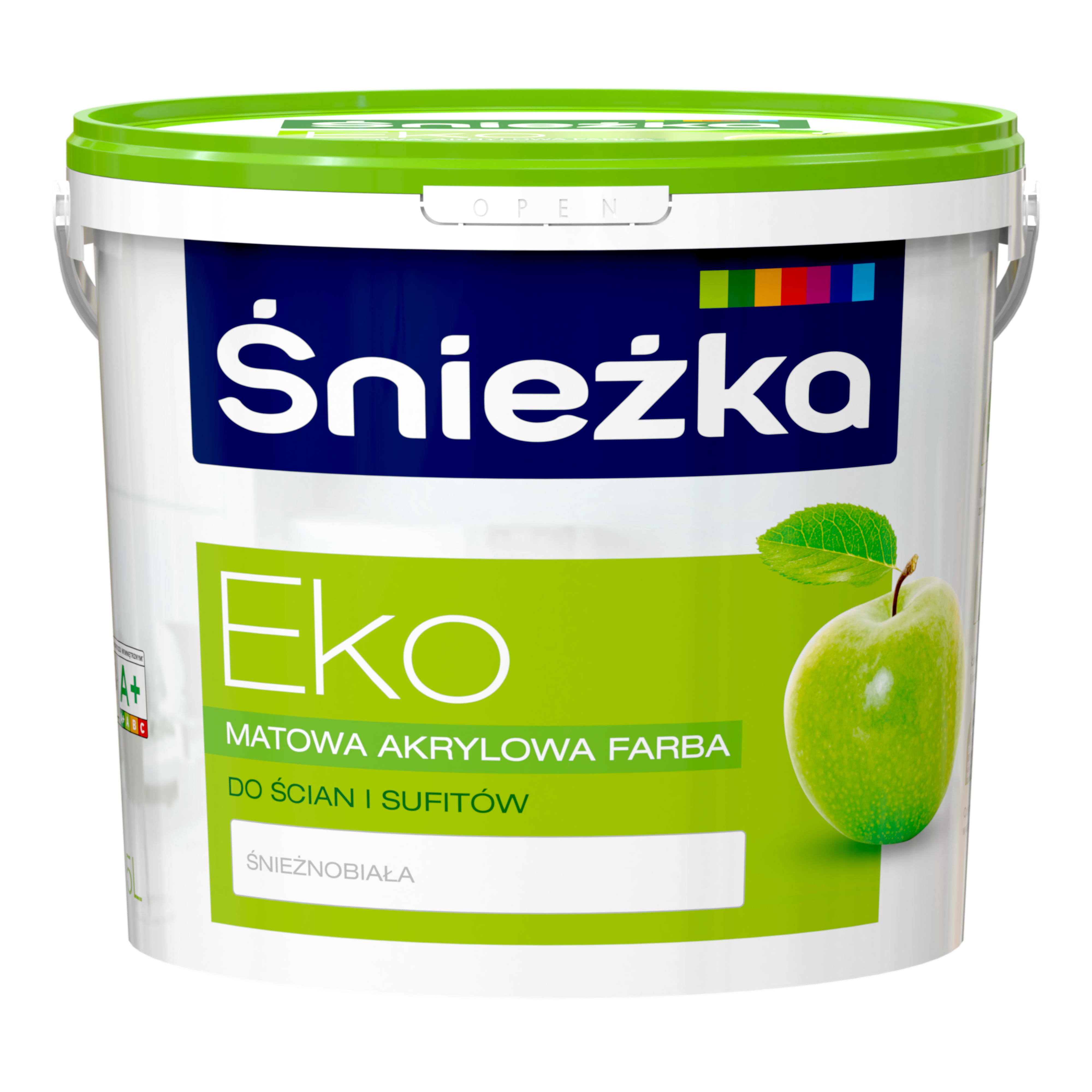 Farba Śnieżka Eko hipoalergiczna Biały 5 l