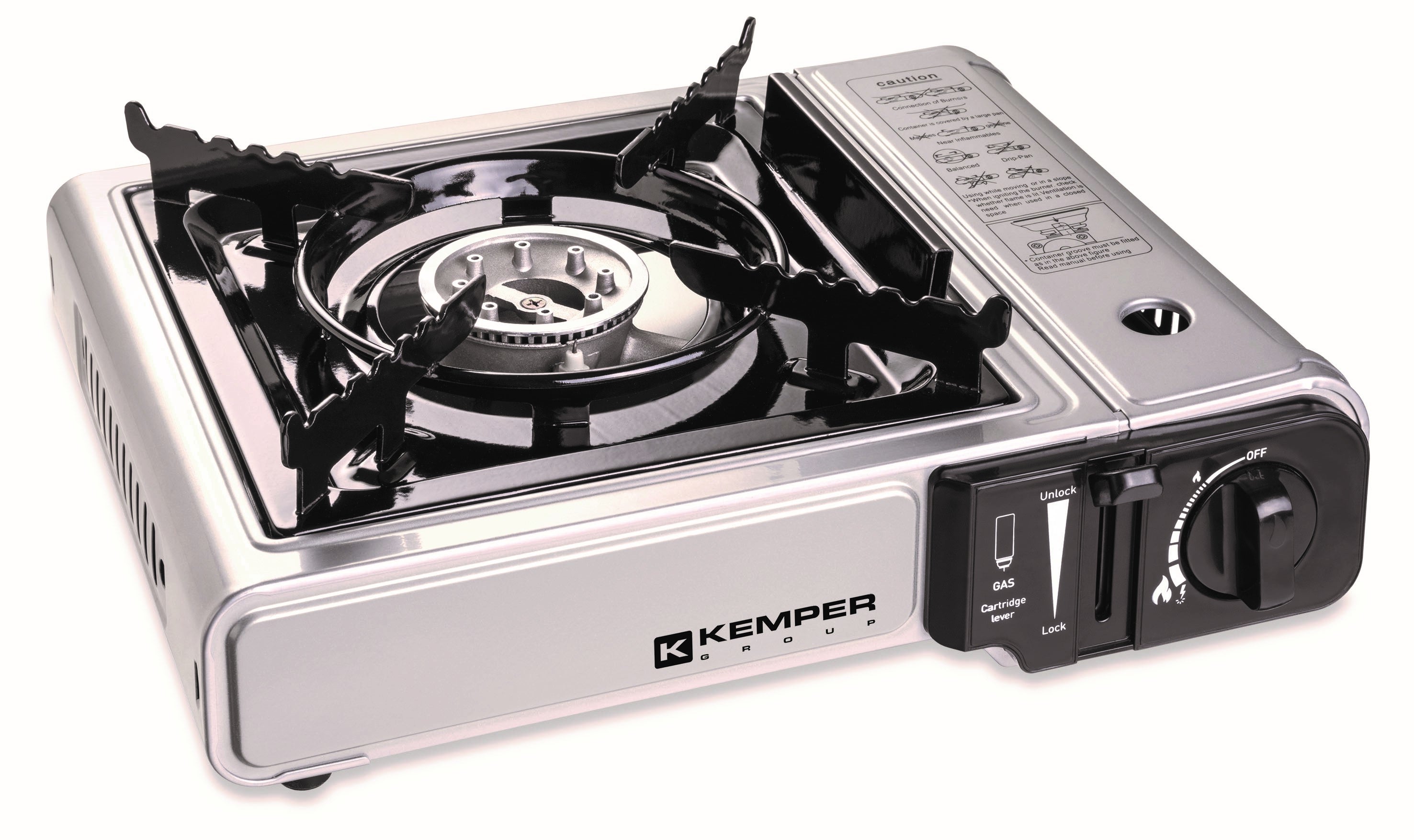 FORNELLONE FORNELLO GAS Cm 30X30 Cromato Bruciatore In Ghisa Ugello - Foto 6