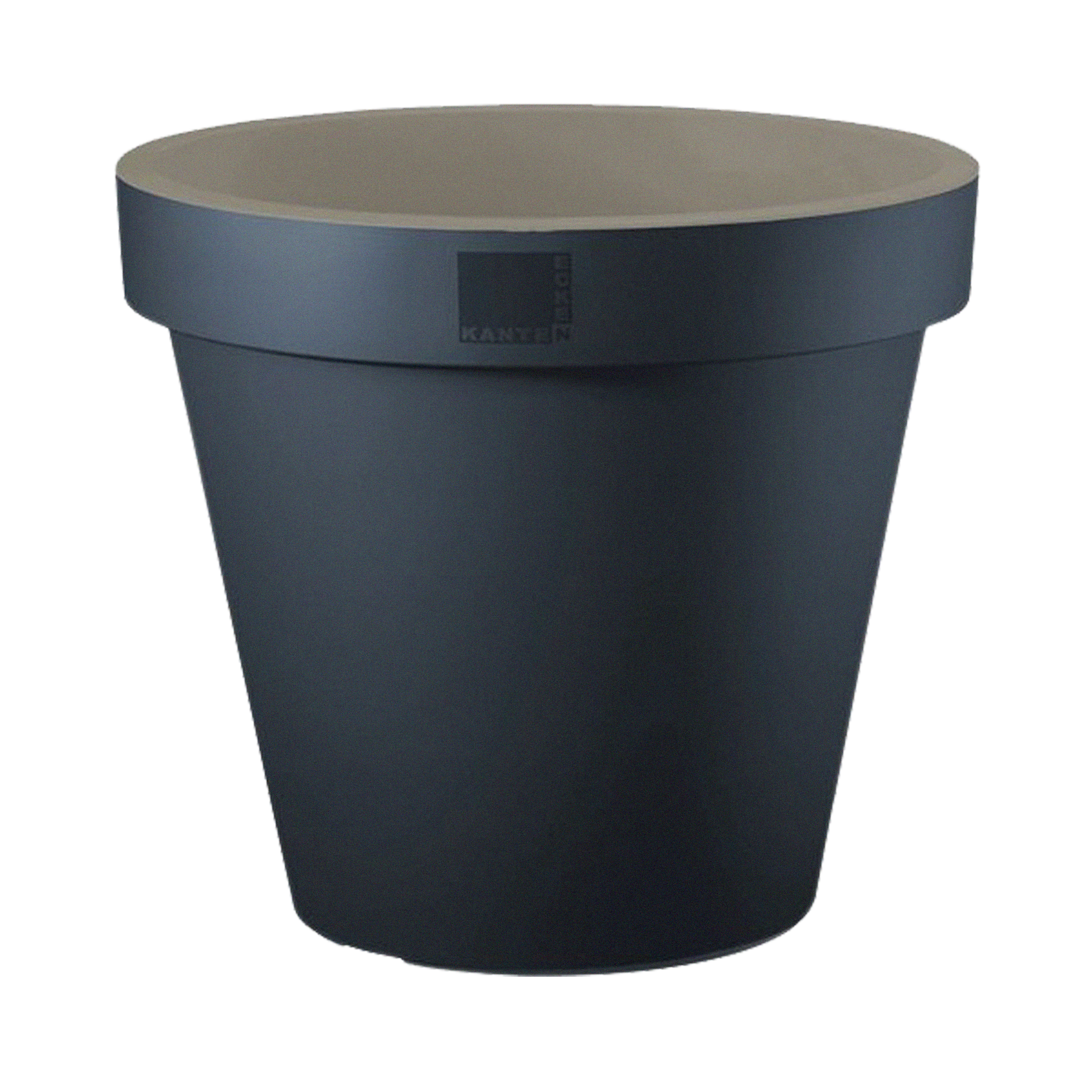 Donica wysoka E&K śr. 80 cm antracytowa Vog