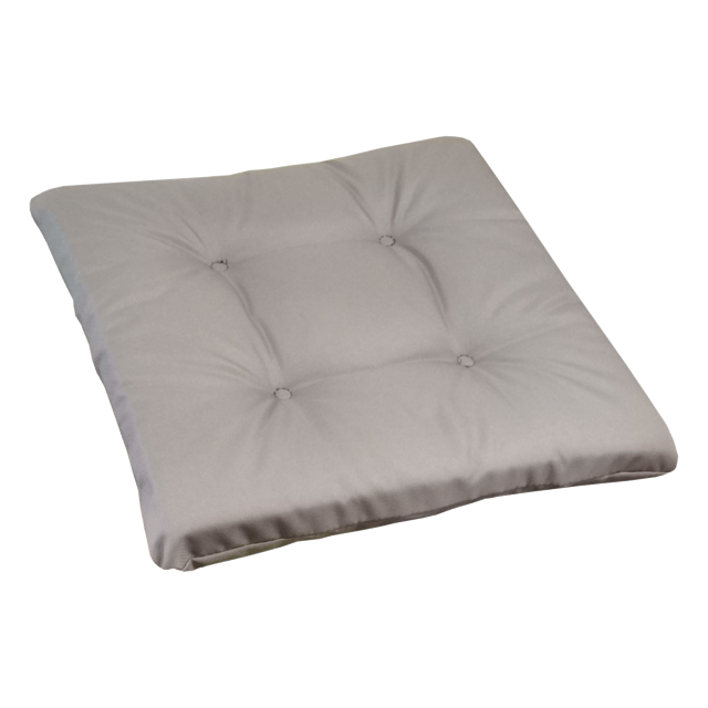 Poduszka na krzesło szara 40x40x3cm