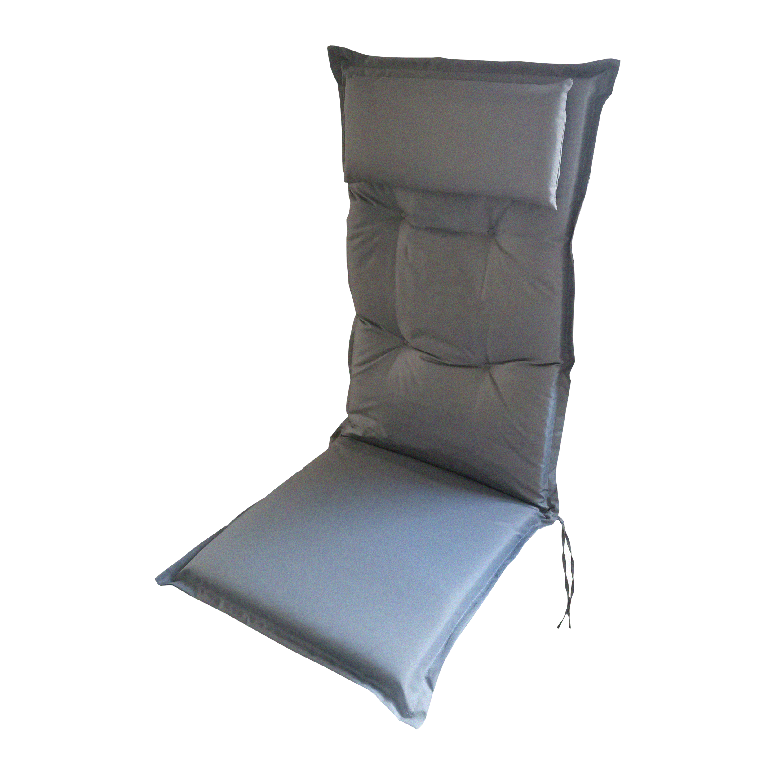 Poduszka na fotel/krzesło 50x120x5.5cm szara Vog