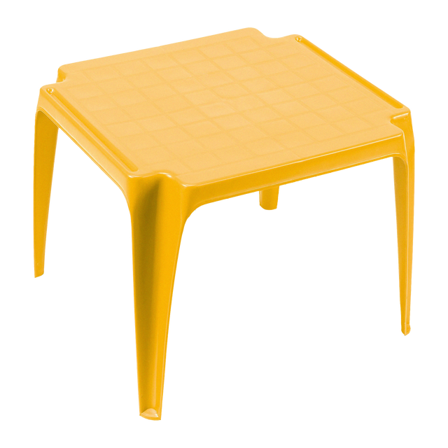 Stolik ogrodowy dla dzieci 56x44 cm żółty Vog