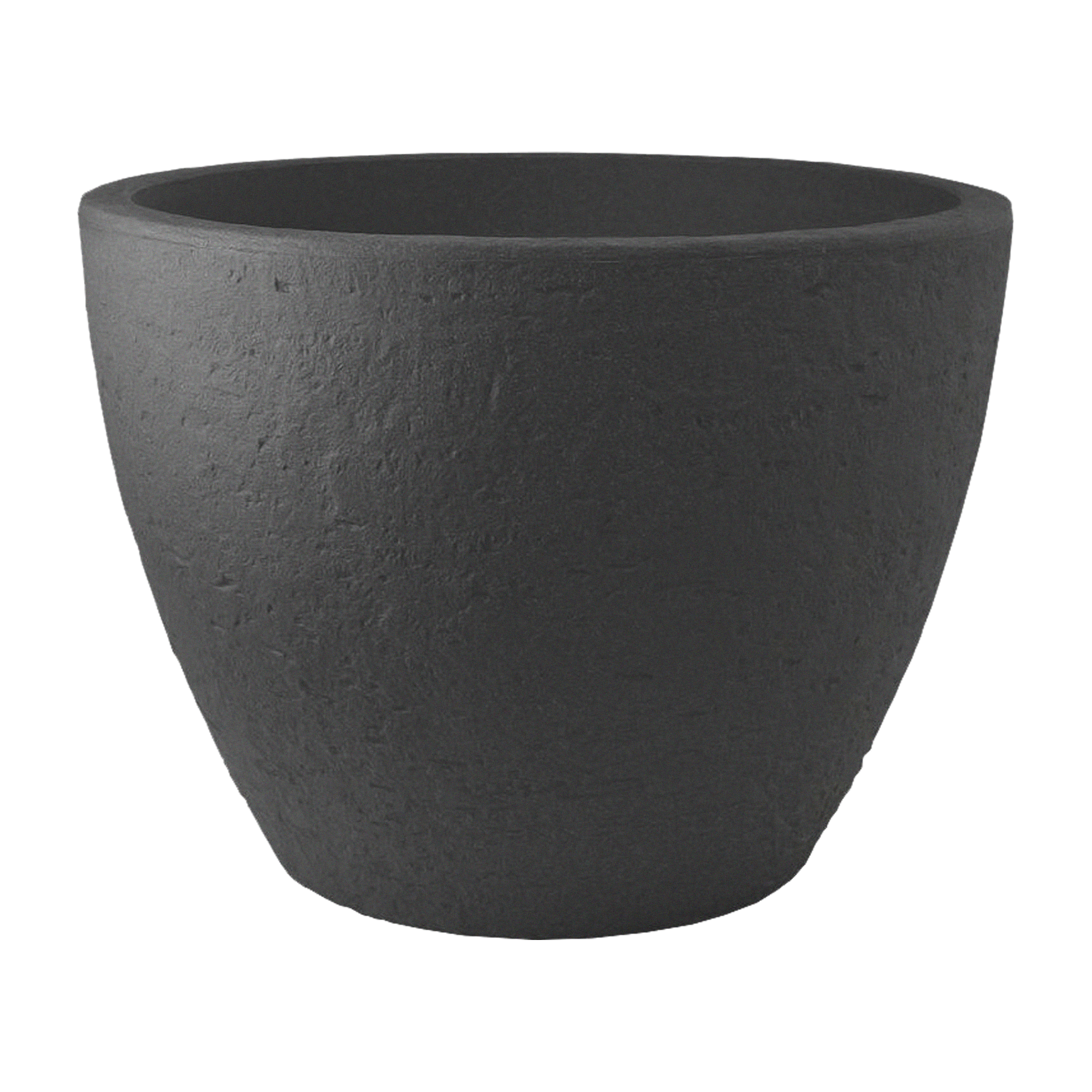Donica plastikowa Stone śr.60 cm antracytowa Vog