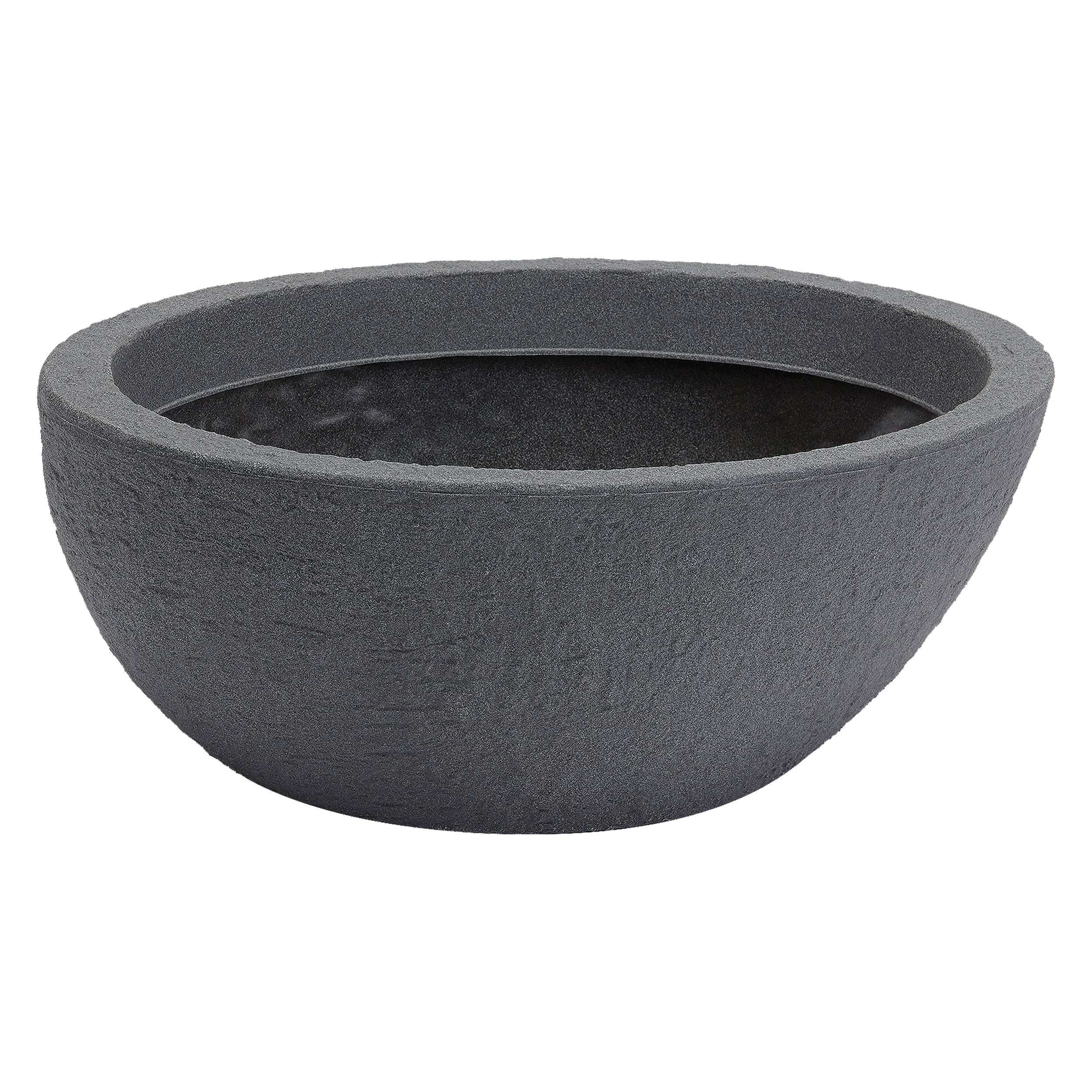 Doniczka plastikowa Misa śr. 60 cm antracytowa Vog