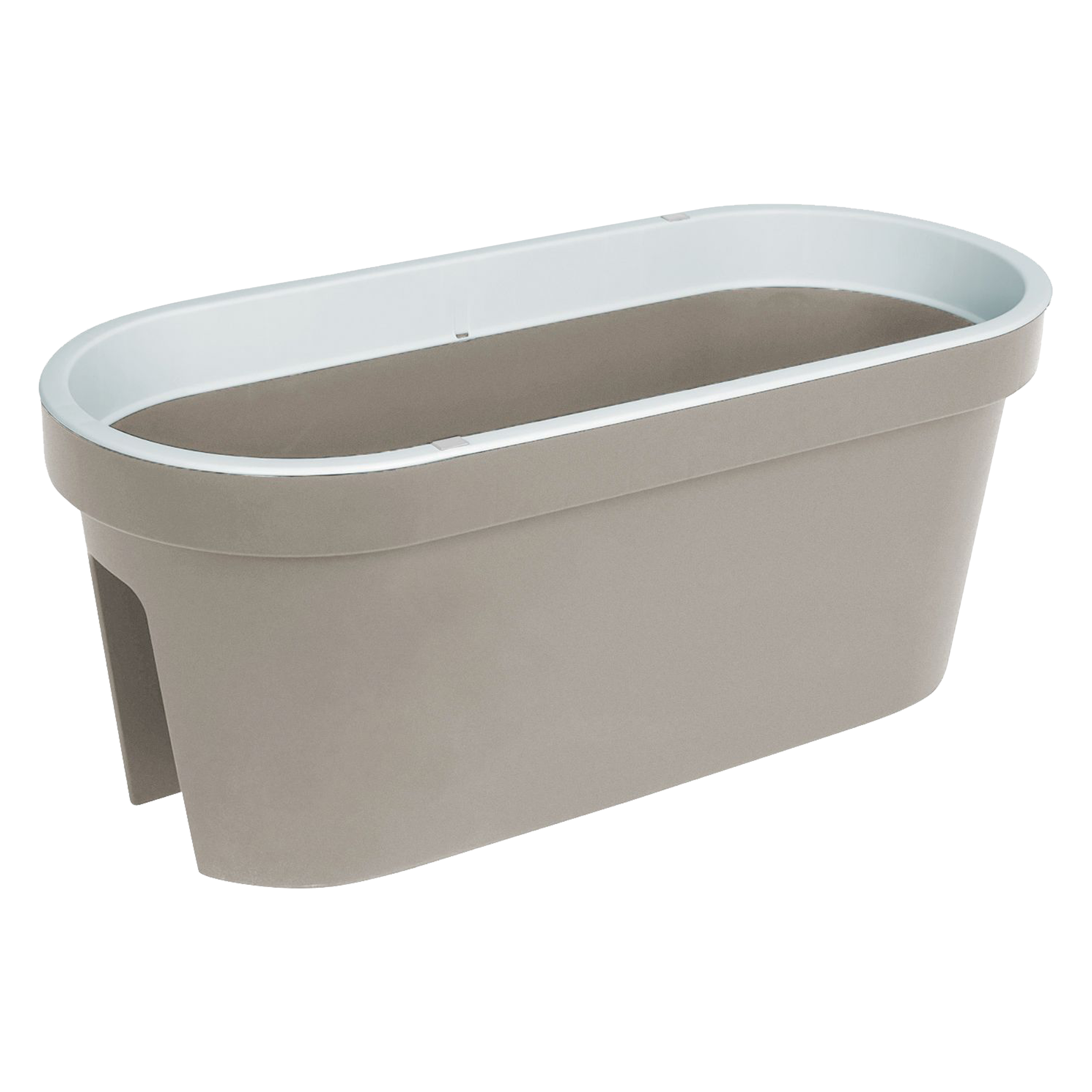 Skrzynka balkonowa E&K 60x25 cm piaskowa Vog