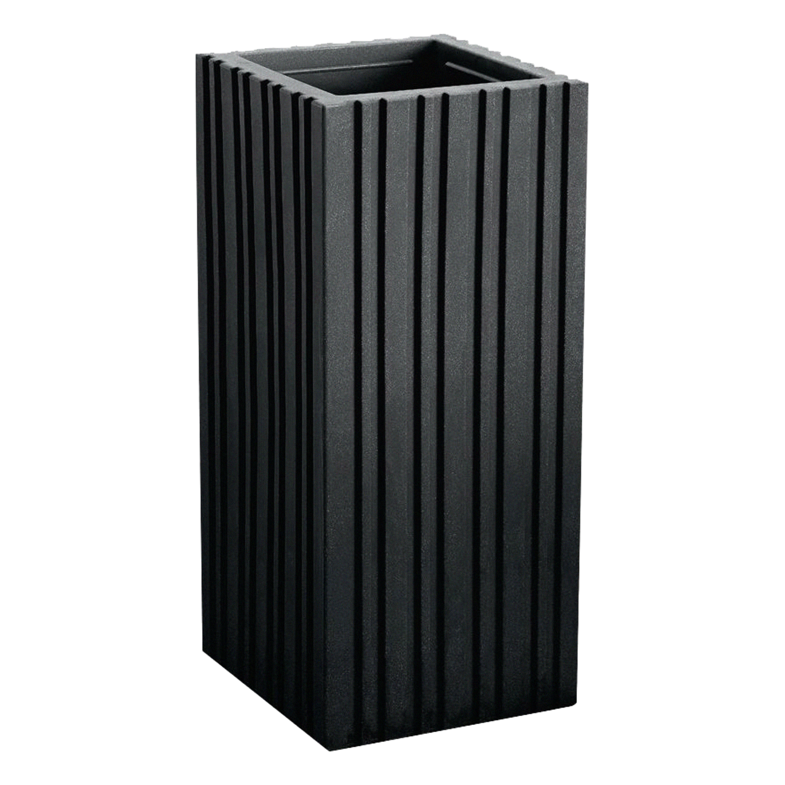 Donica wysoka 35x35 cm antracytowa Vog