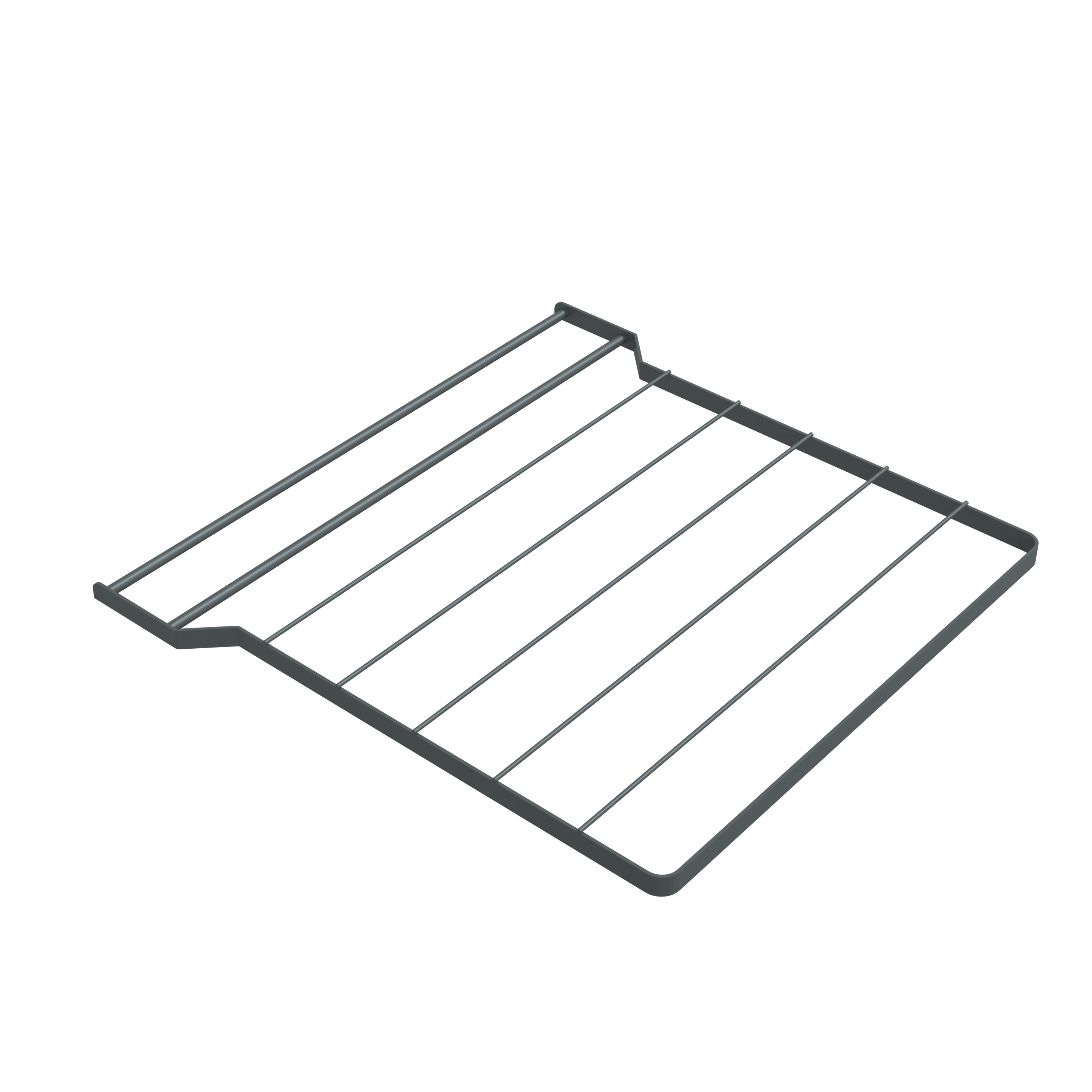 Suszarka ścienna ARDS 550 x 600 mm antracytowa Integri