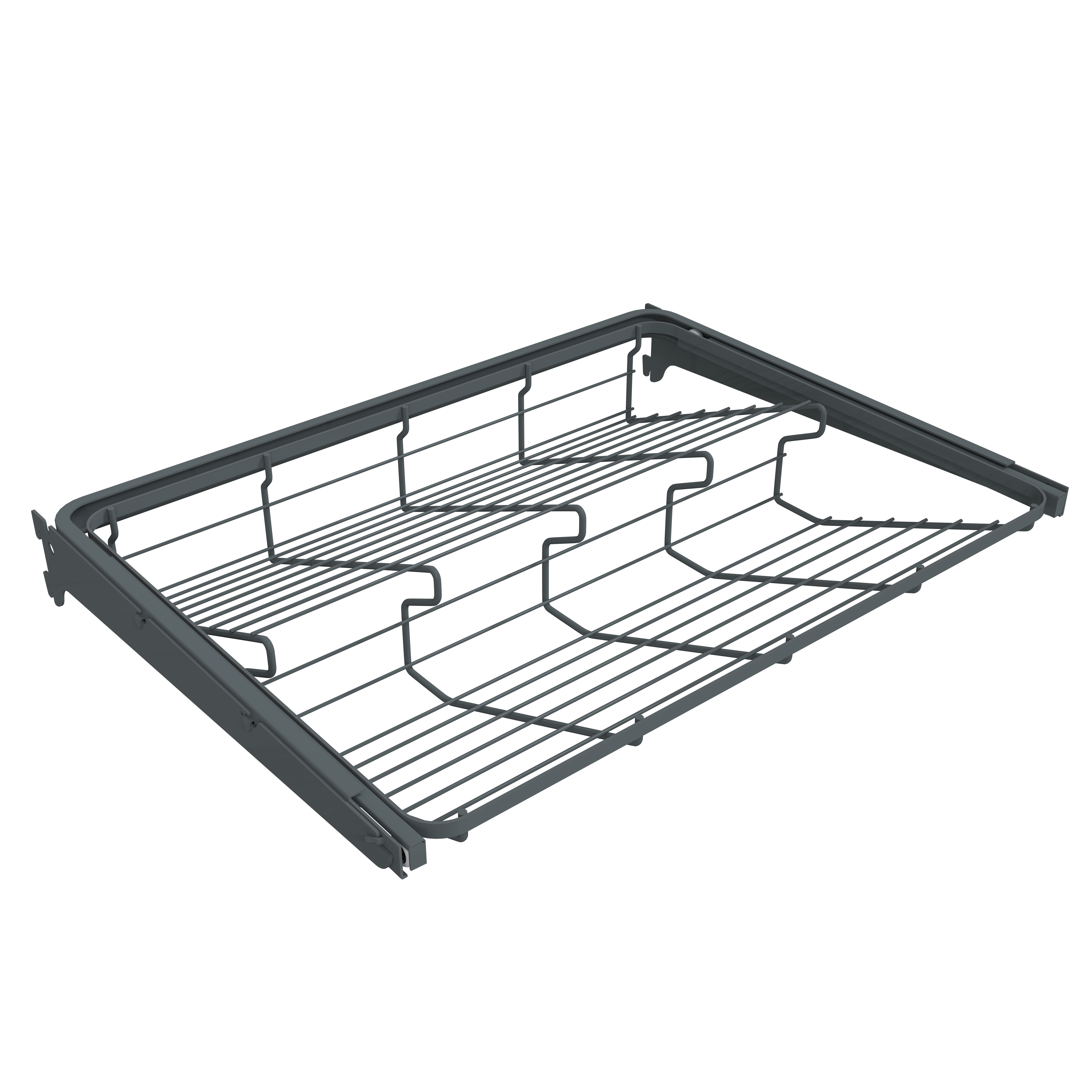 Półka na buty ARWK 570 x 435 mm antracytowa Integri
