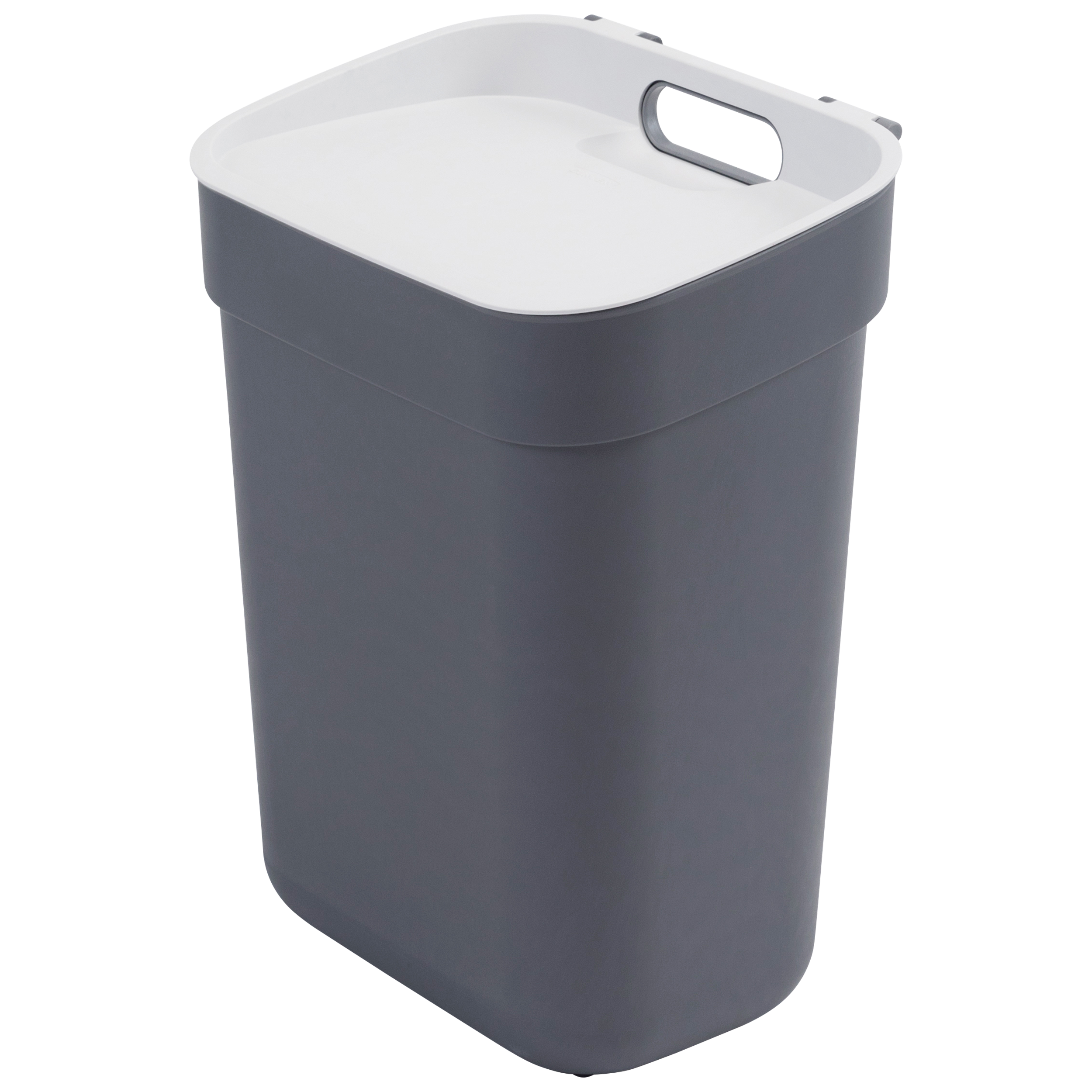 Cubo de la basura manual ready to collect 10l gris