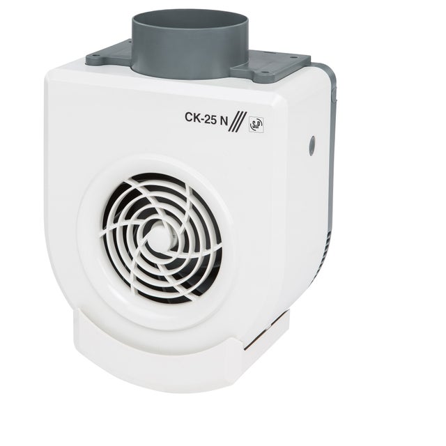 Extractor cocina S&P ck-25n - 25w - 250m3/h - conducto 100mm