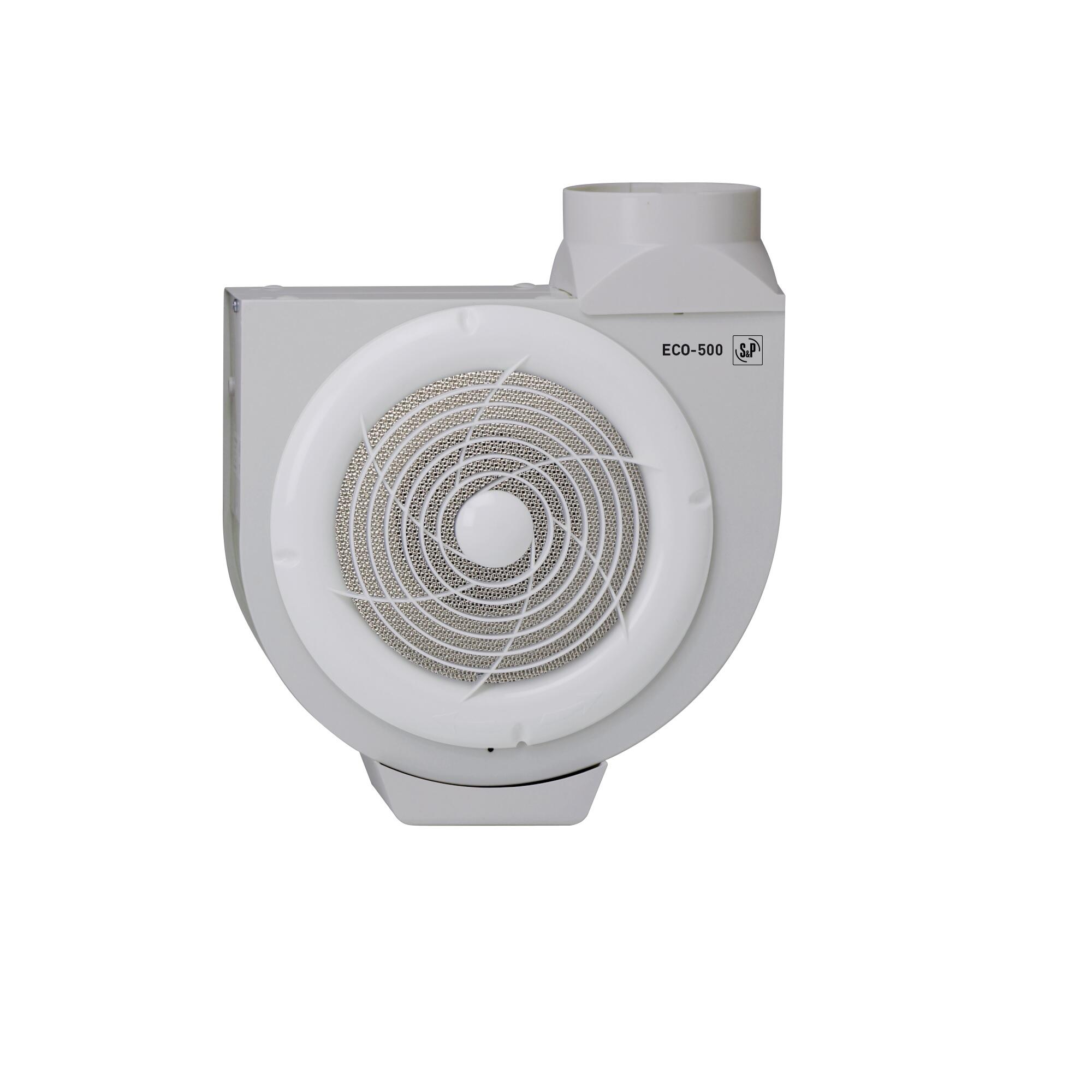 Extractor de aire para campana de cocina s&p eco-500 75w