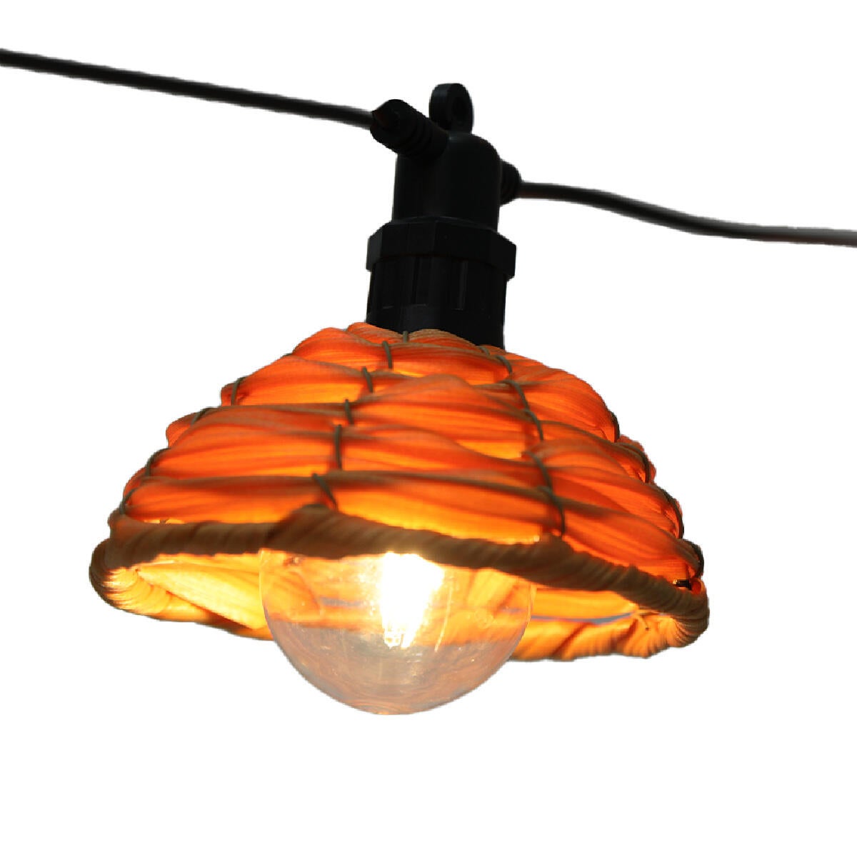 Guirlande extérieur 10 ampoules blanc chaud Cottage LUMISKY - 2