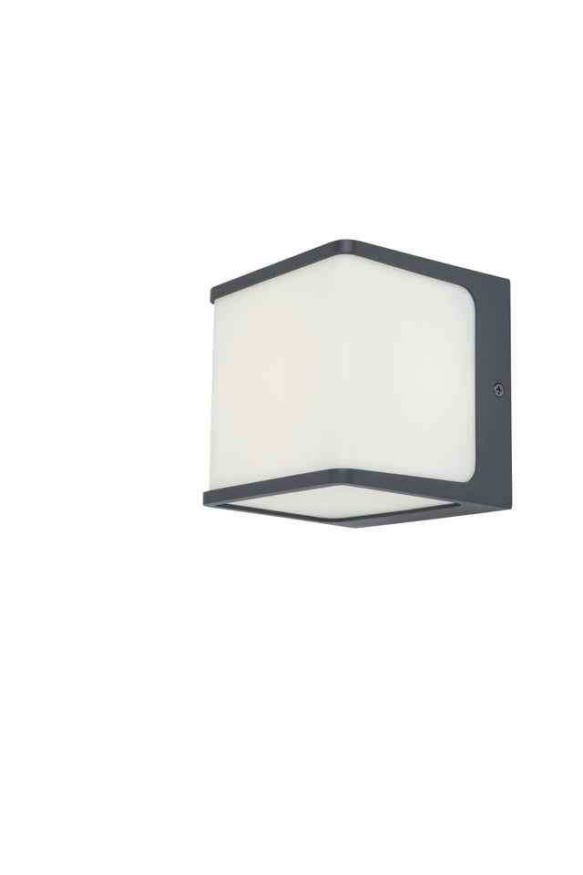 Applique LED moderno da esterno Telin 14.2W antracite IP54, luce bianco naturale 1580 lumen, INSPIRE