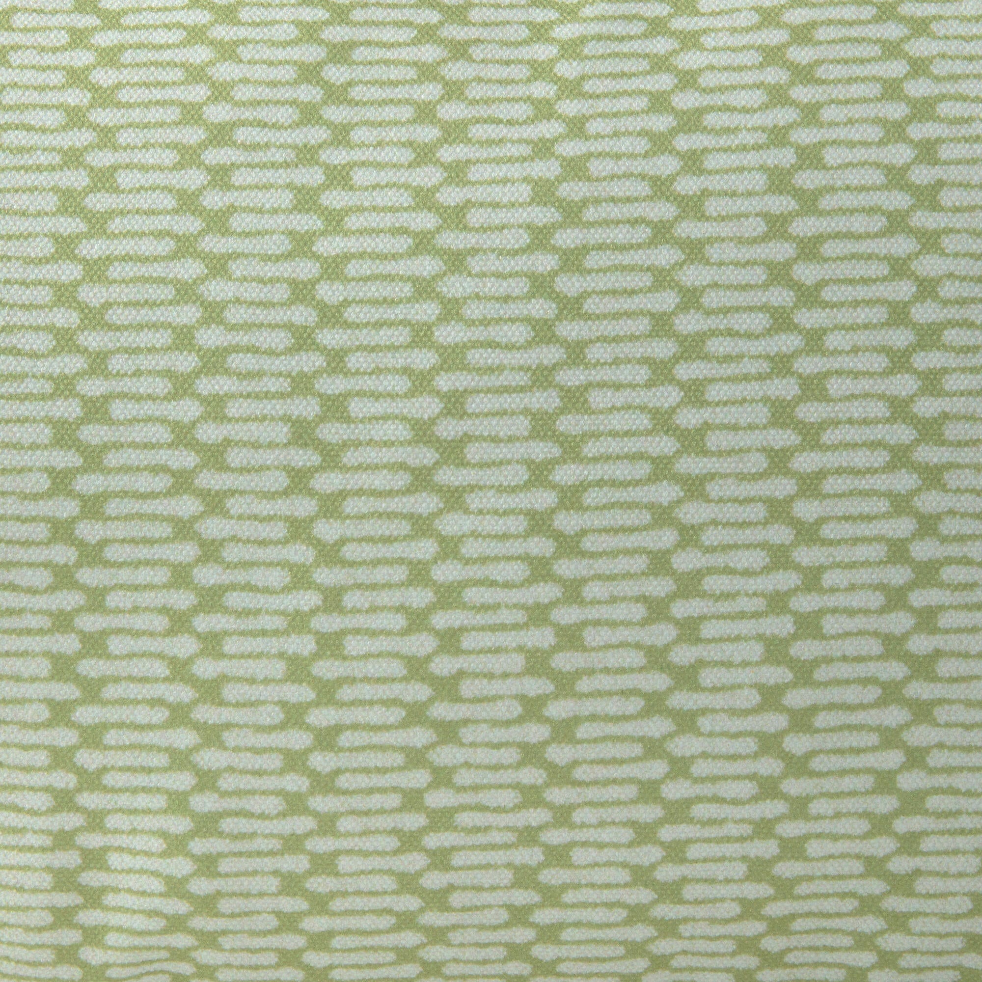 Funda de cojín rectangular Codi algodón poliéster rayas verde con cremallera 50x30cm - 4