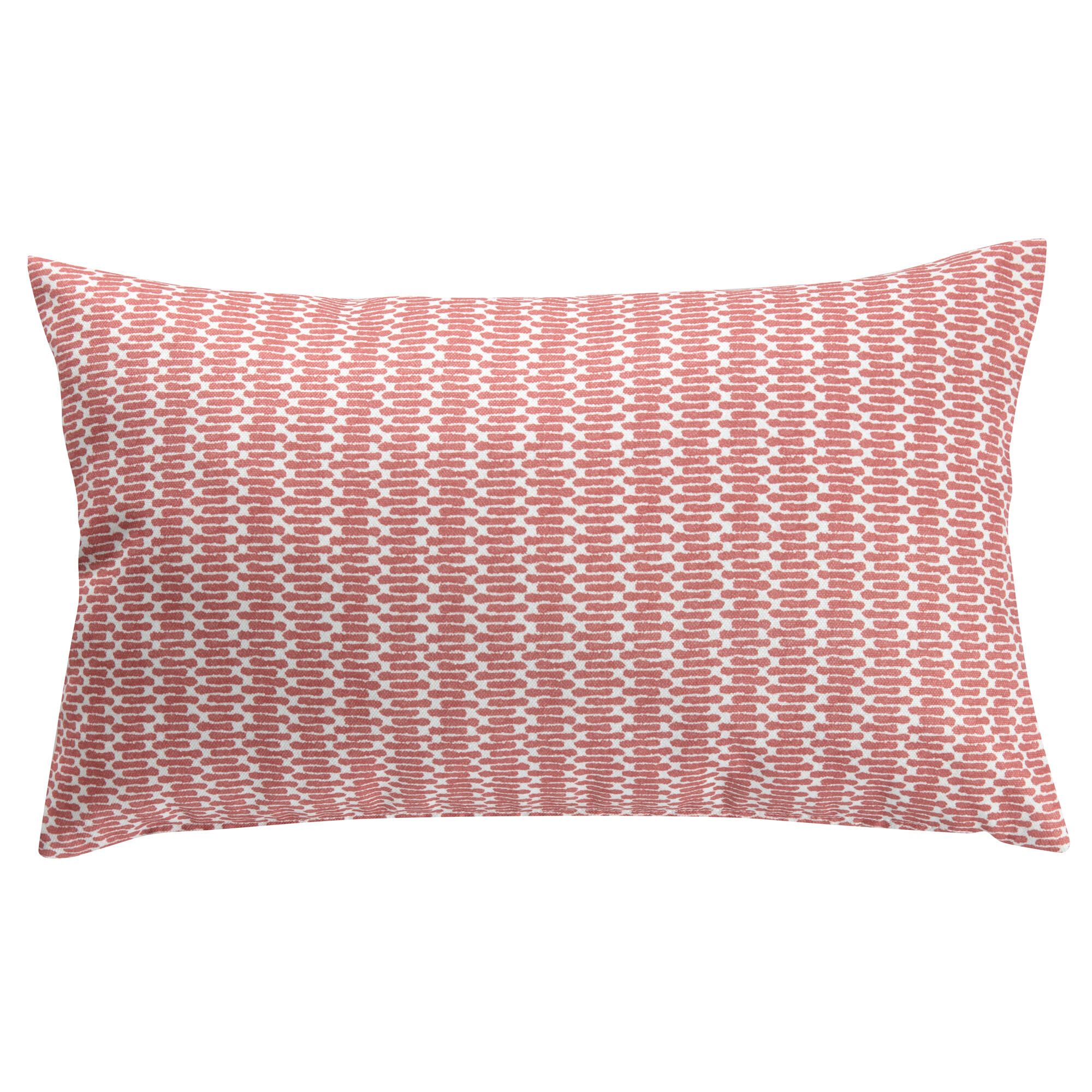 Funda de cojín codi rojo coral 50x30cm