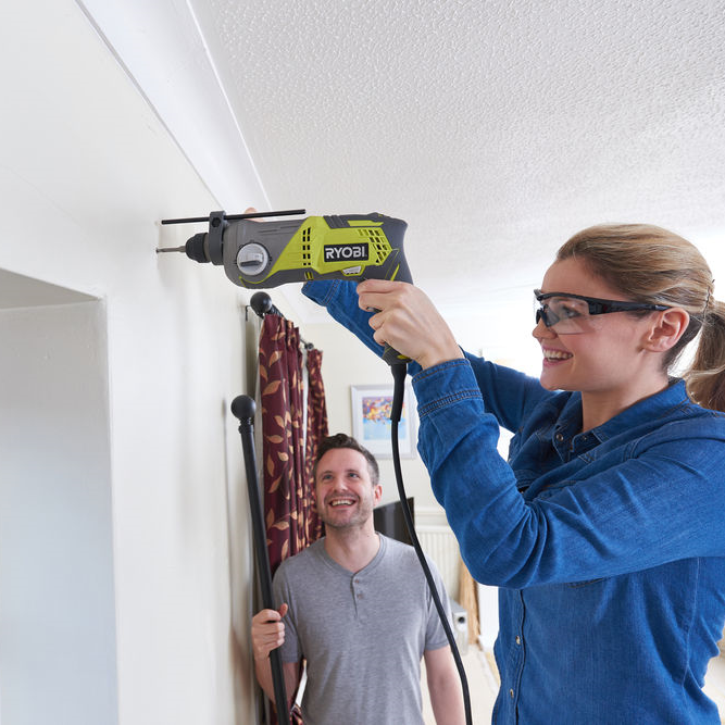 Marteau perforateur burineur filaire SDS plus RYOBI RSDS680KA2, 680 W - 8