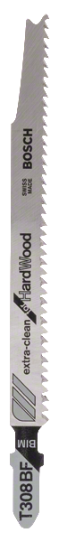 Lot de 2 lames de scie sauteuse pour parquet et stratifié BOSCH T308BF 5-50 mm - 2