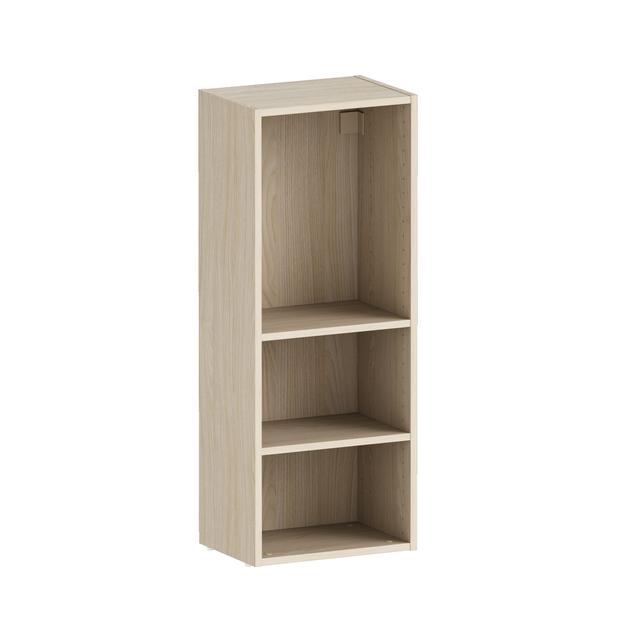 Caisson + 2 tablettes SPACEO Evo'M effet Chêne H.102,4 X L.40 P.28 cm