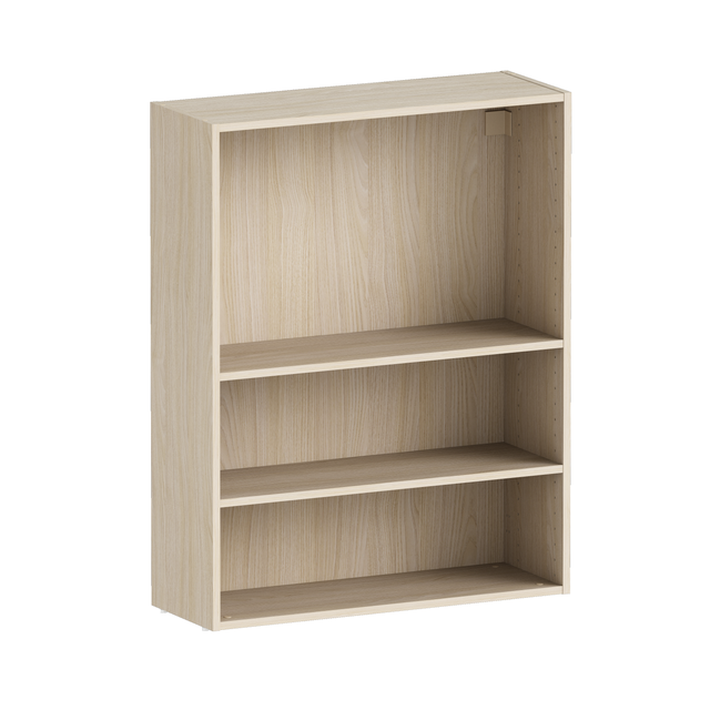 Caisson + 2 tablettes SPACEO Evo'M effet Chêne H.102,4 X L.80 P.28 cm