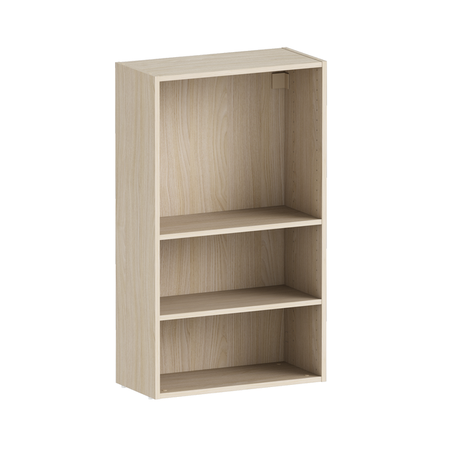 Caisson + 2 tablettes SPACEO Evo'M effet Chêne H.102,4 X L.60 P.28 cm