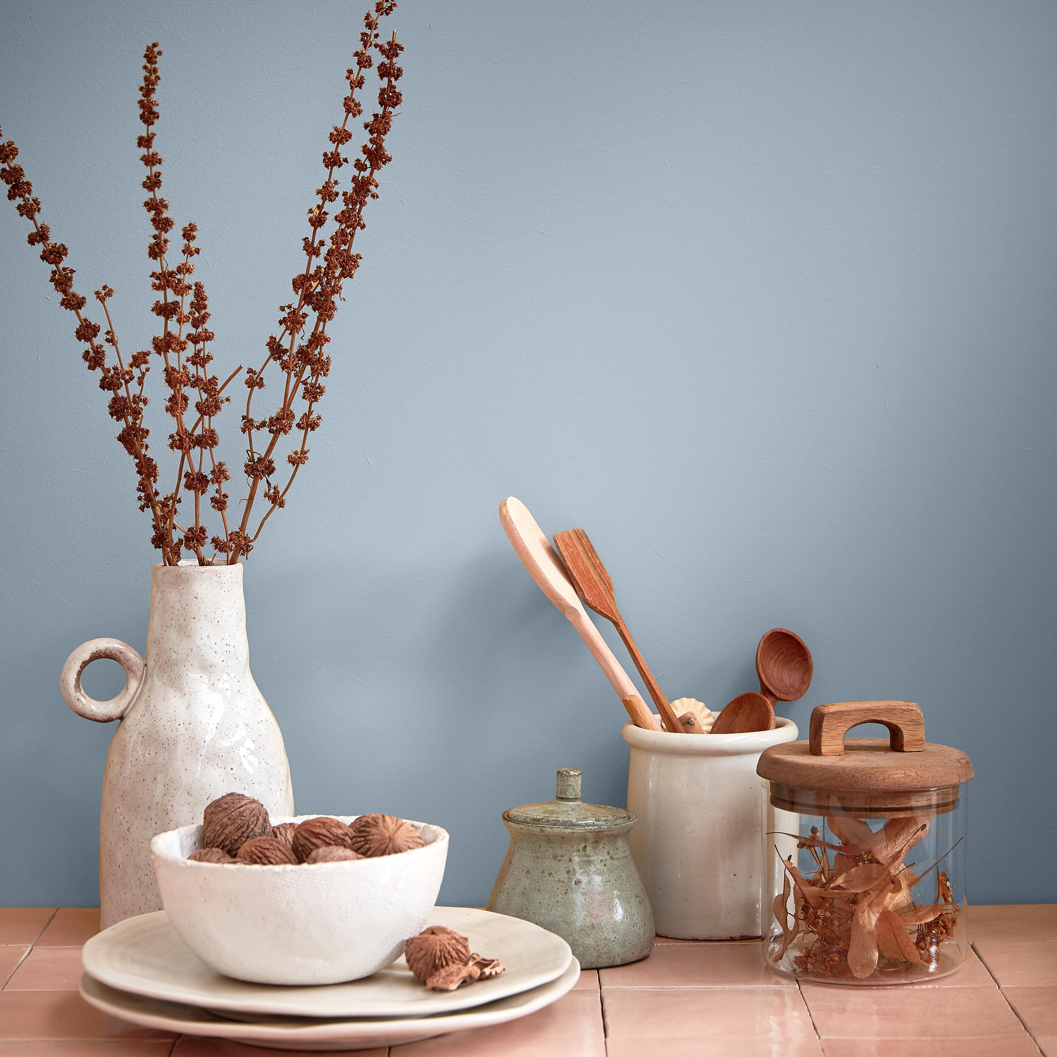 Peinture mur, boiserie bleu cirrus velours ENVIE Biosourcée 2L - 3