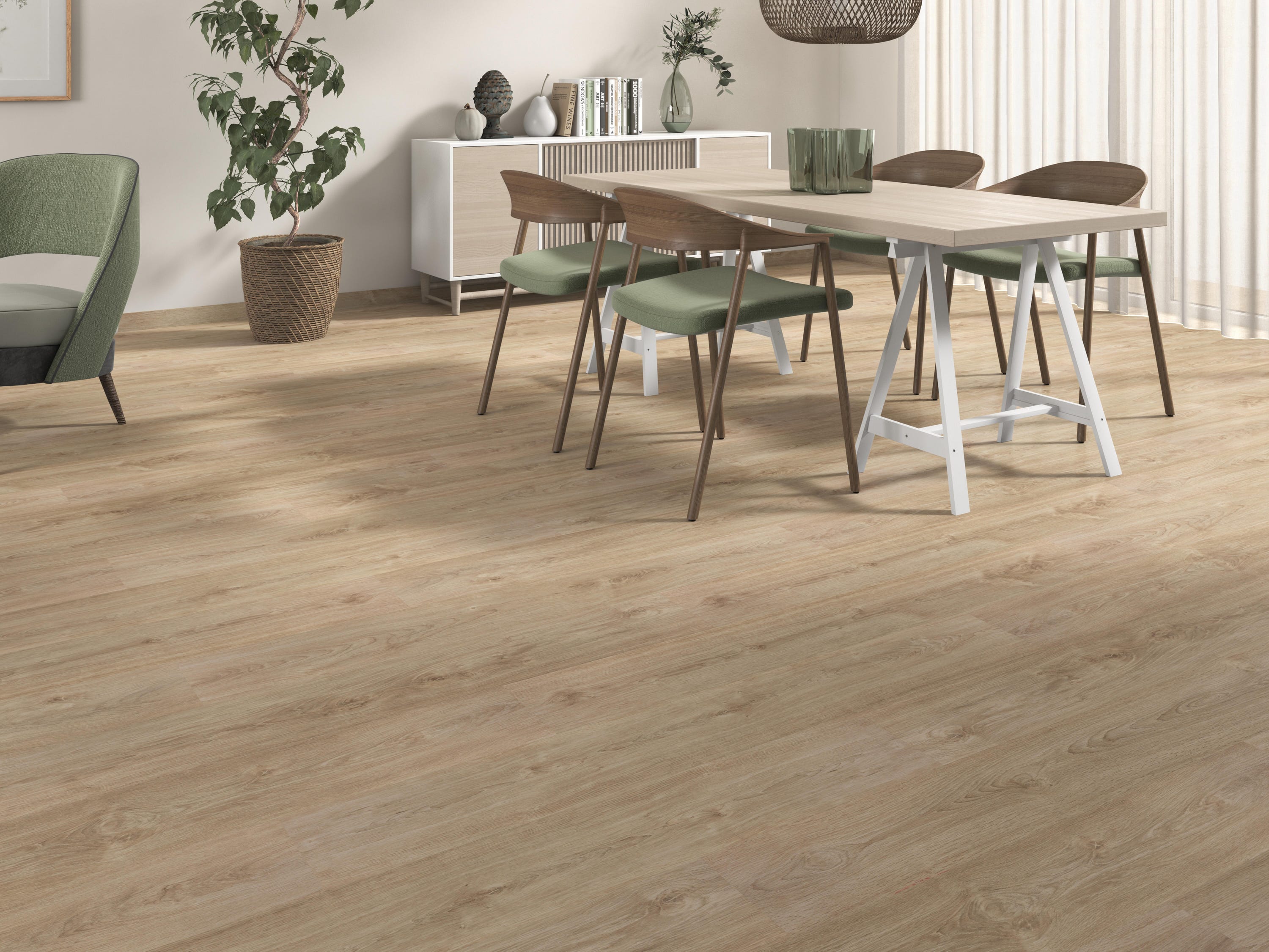 Suelo laminado intenso 10mm Vega efecto madera natural AC5 NAT345 ...