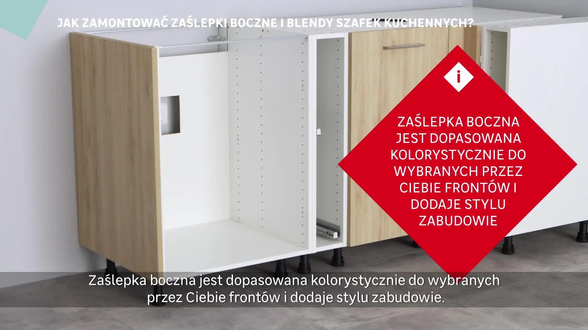 Zaślepka boczna FS37/103 Oxford ciepły szary Delinia iD - 3