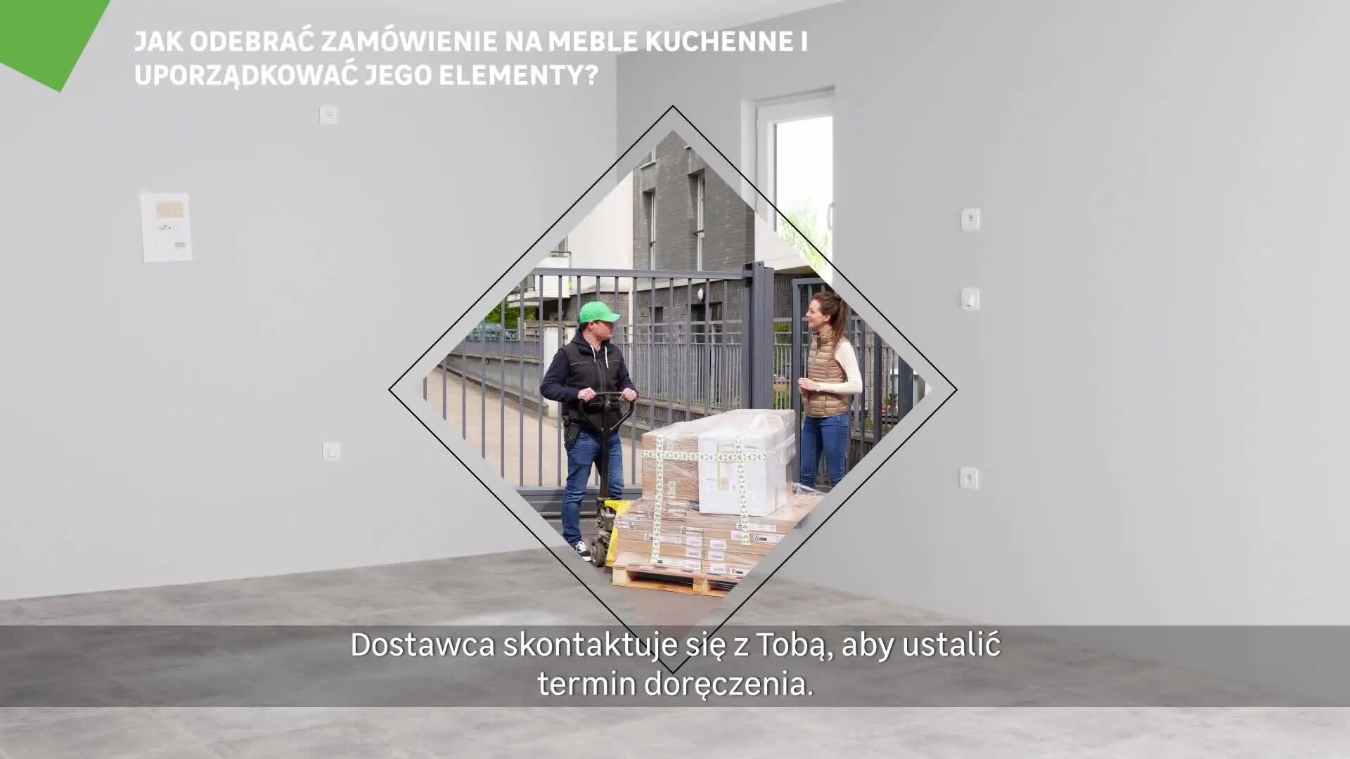 Korpus szafki kuchennej wiszący/stojący 15x35x76.8 cm biały Delinia iD - 4